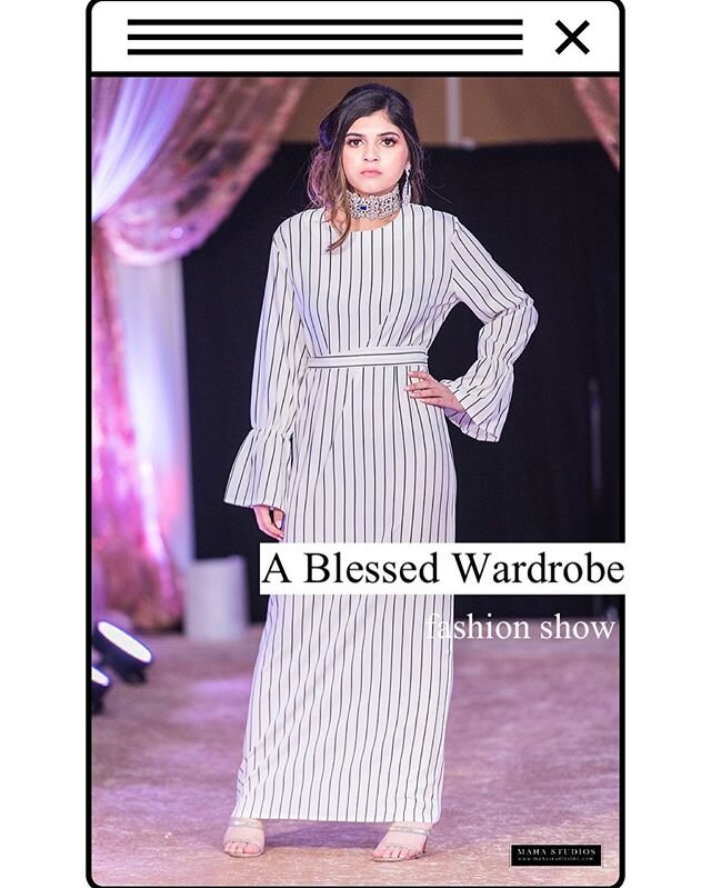 We are especially excited for our March blogpost: we&rsquo;ll be sharing more about ourselves and A Blessed Wardrobe&rsquo;s efforts! Stay tuned to our first post written by our very own. 
A Blessed Wardrobe 2019 Show: In Support of MUHSEN.
Model: @a