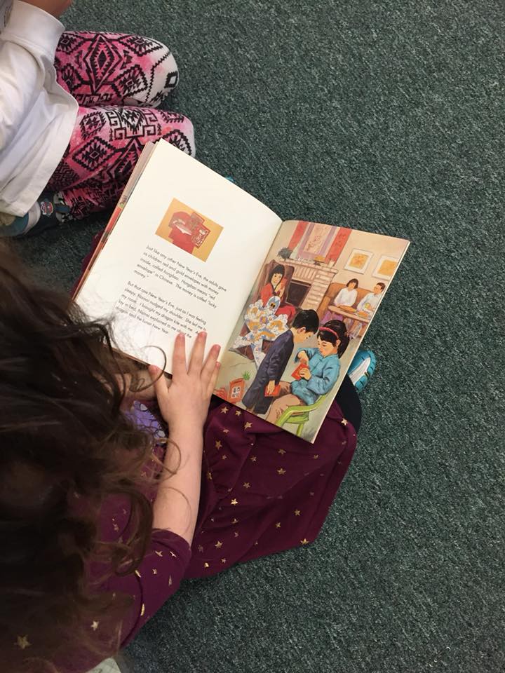 Mrs. Murray's Nursery School - Child Reading