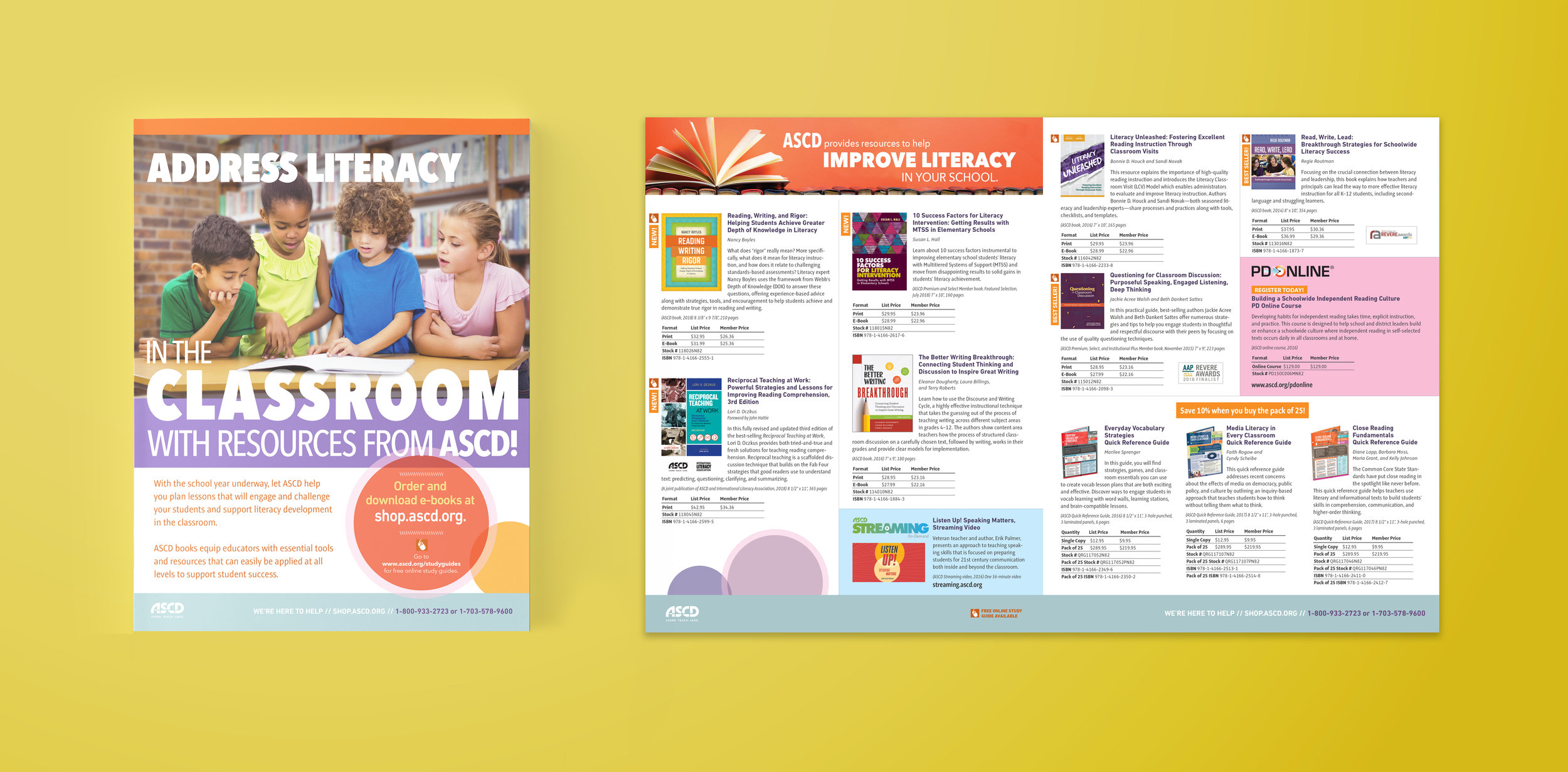 ASCD Monthly Flyer—Literacy