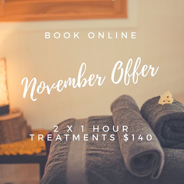 THIS MONTH ~ Save when you order 2 x 1hr massages. Purchase today &amp; book your treatments later. Use them both yourself, share with a friend or gift one for Christmas 🎄 
Valid for pregnancy, post-natal &amp; relaxation massages. 
Order online at 