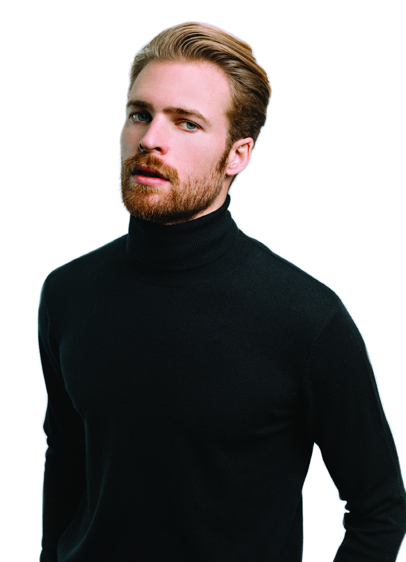 Turtleneck sweater in cashmere The ultimate fall essential, offers endless layering possibilities. $695.00