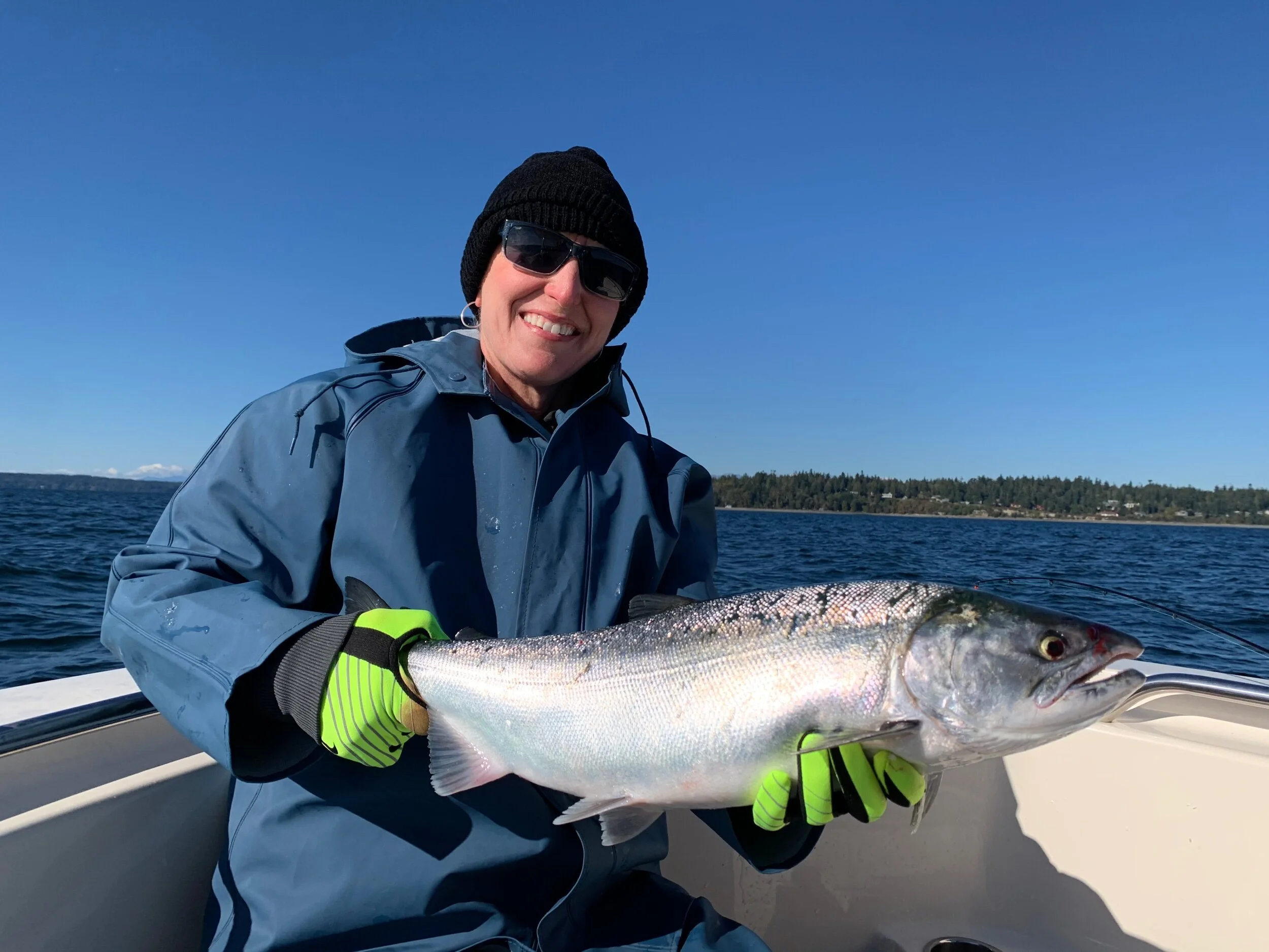 Seattle Coho Salmon Fishing— Cut Plug Charters