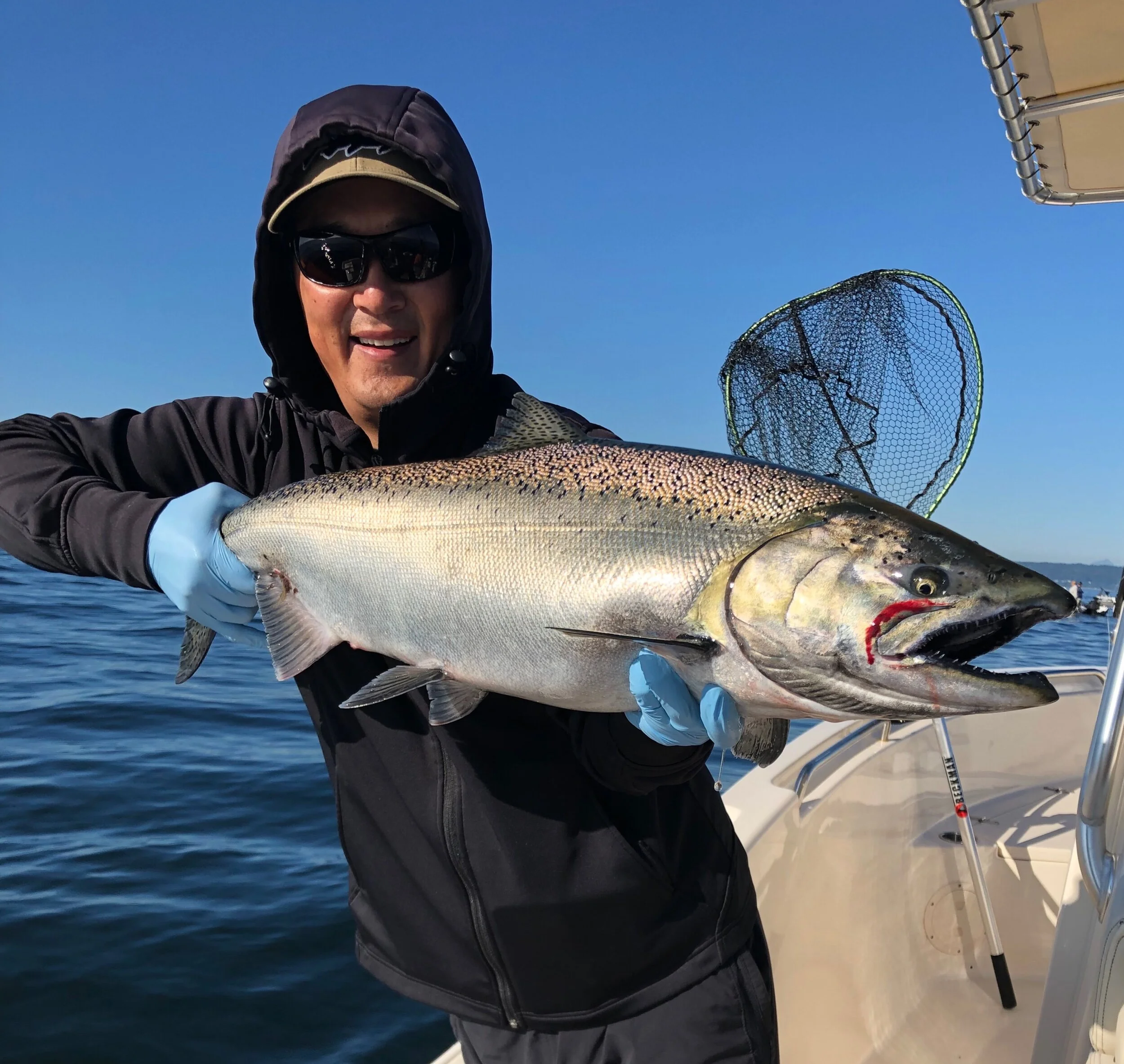 Seattle Salmon Fishing Cut Plug Fishing Charters in Seattle