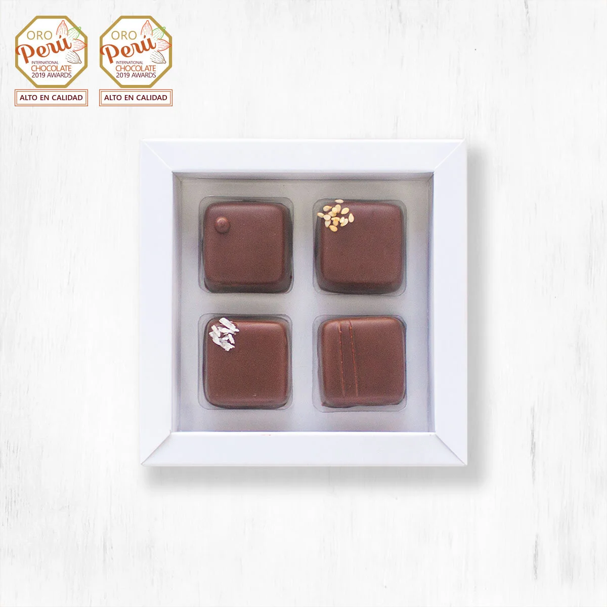 Bombones Raw x 4 | S/.24