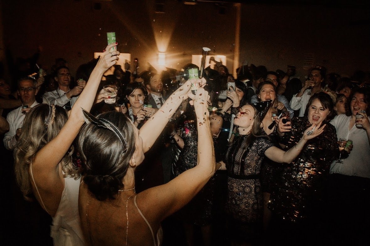 Happy New Year and happy anniversary to these special brides! Here goes 2026 and more celebrations! 🎉 📸: @halliekohler 

#brooklynwedding #brooklynbrides #weddingcoordinator