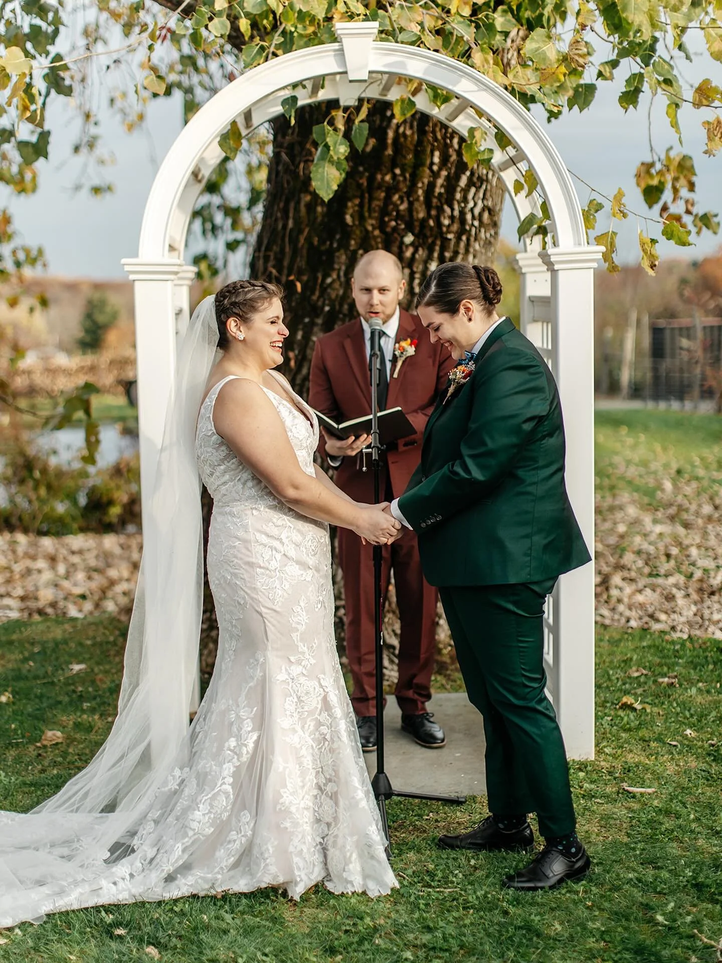 This was a very good day and today was a very good day 📸: @kelseytravisphoto 
.
.
.
#wedding #badseedciderbrewing #lgbt #lgbtqwedding