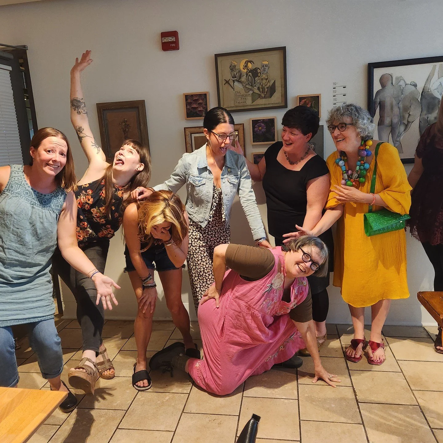 Meet the Goxxip Girl Collective: 

A collective of artists based in Maryland, who strive to build community within the ever-evolving art ecosystem of Baltimore and its surrounding counties (plot to take over the state is still in phase I). We congreg