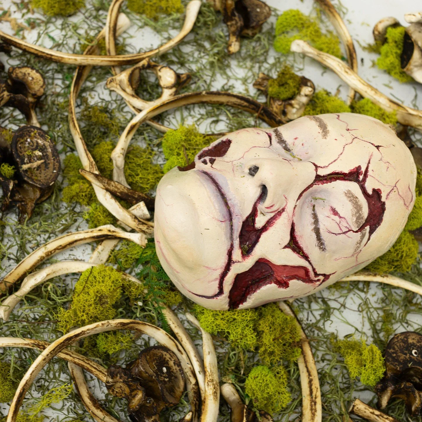 More selected details from &ldquo;Feral,&rdquo; a group exhibition featuring the Goxxip Girl Collective, a Maryland based group of womxn artists. &rdquo;Feral&rdquo; explores the construct of domesticity metaphorically and literally. On view thru Oct