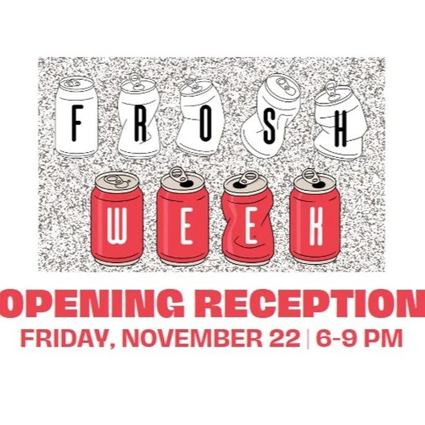 Here comes &ldquo;FROSH WEEK,&rdquo; a group exhibition at XoXo Gallery!
Opening Reception: Friday, November 22 from 6PM to 9PM 
Exhibition on View: November 7, 2024 - December 12, 2024

&quot;Frosh Week&rdquo; is a messy, chaotic exhibition that exp