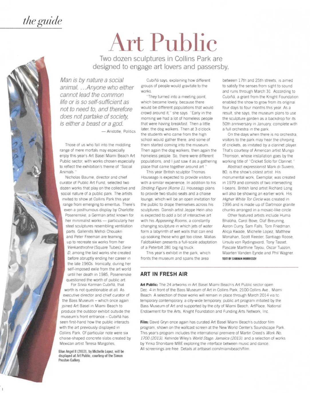 INDULGE -- COLLECTORS - EXPERTS - ART PUBLIC -- 20139.jpg