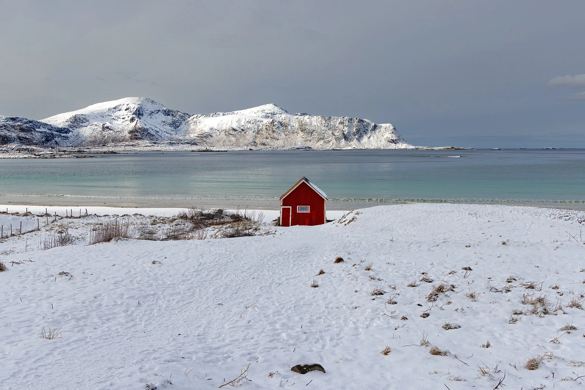 Red Hut at Rambergstranda