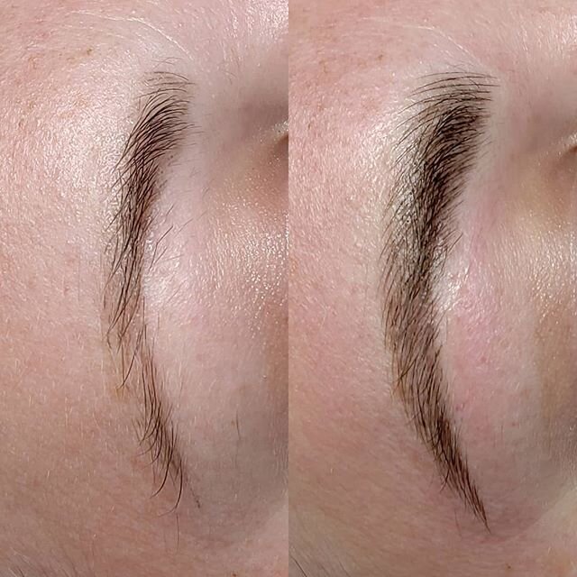 Giving new life to these pretty eyes. 
#studioaurumslc #3dbrows #microbladingslc