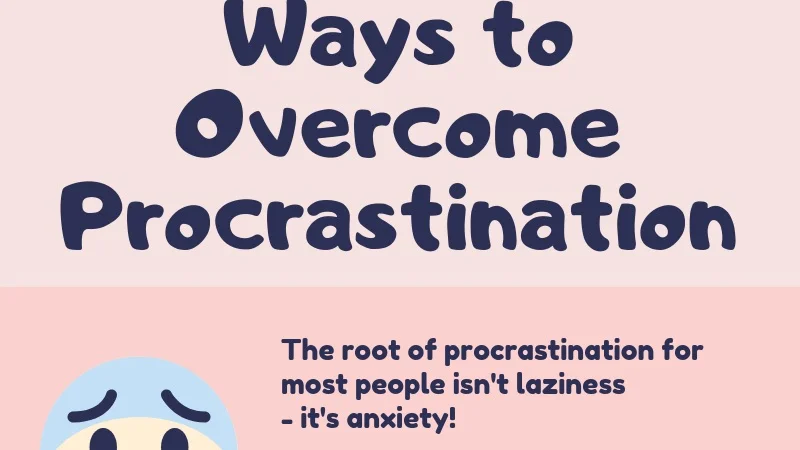 The 4 best ways to overcome procrastination