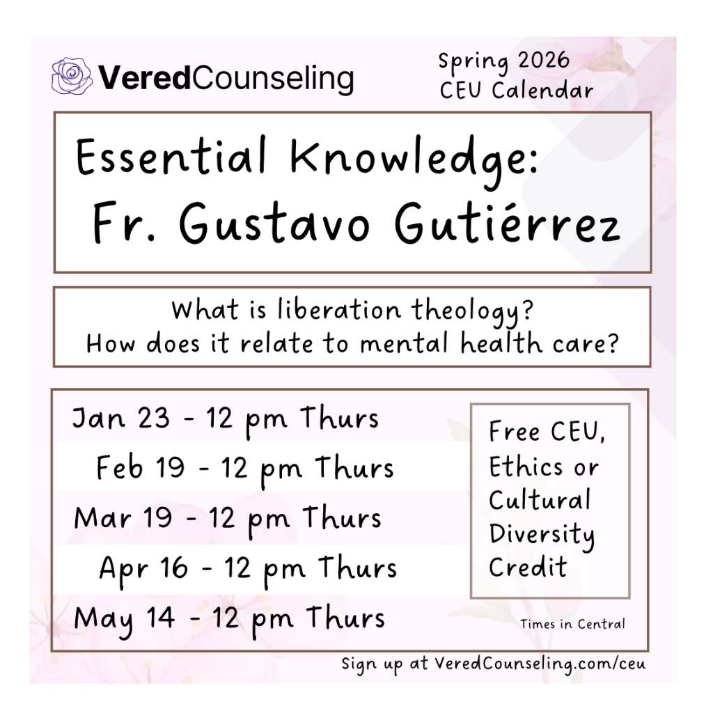 Essential Knowledge: Fr. Gustavo Gutiérrez
