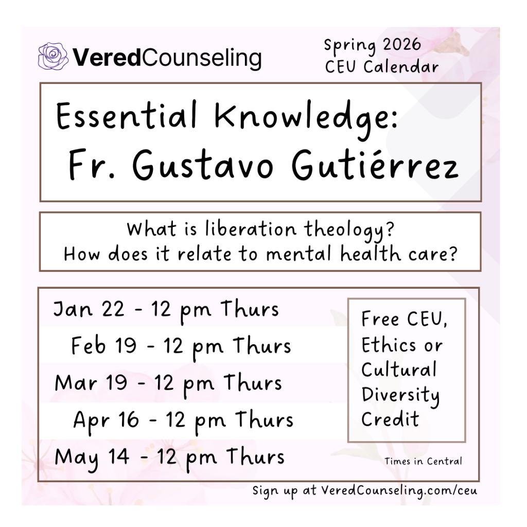 Essential Knowledge: Fr. Gustavo Gutiérrez