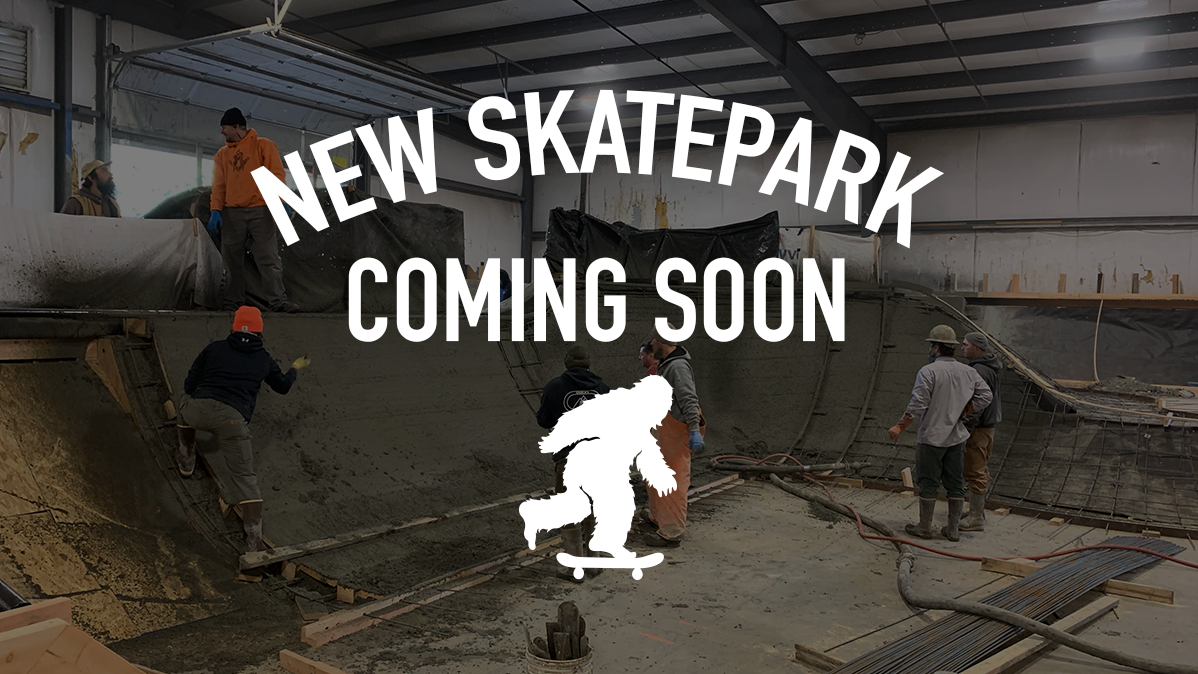 NEW INDOOR SKATEPARK FOR 2019!