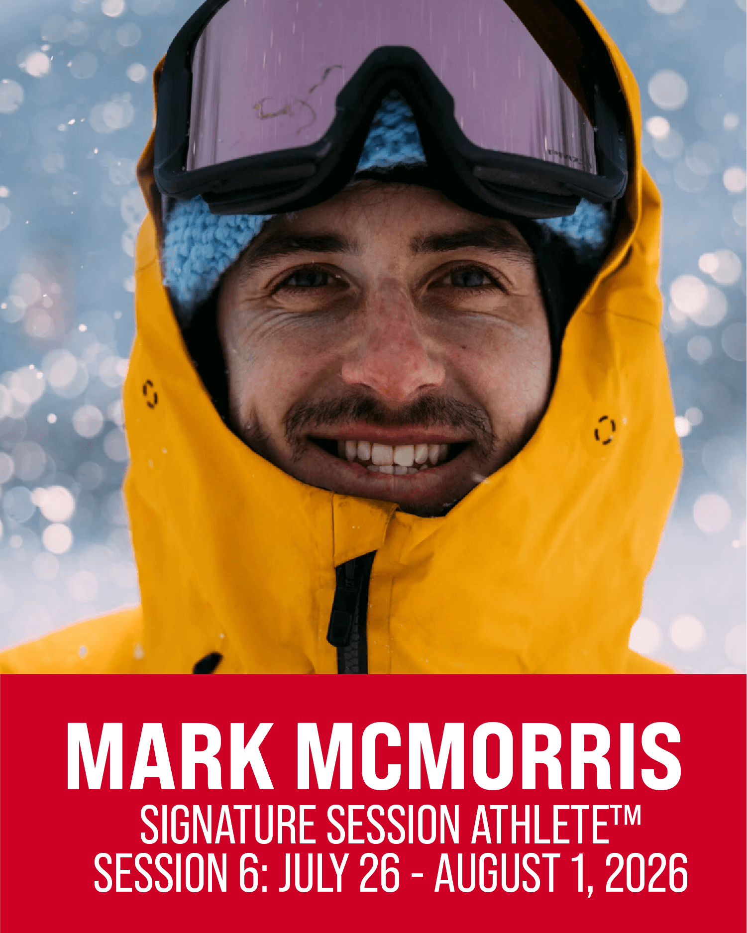Photo of Olympian and Signature Session Pro Mark McMorris