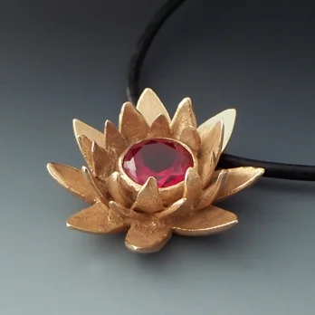 "Jewel in the Lotus" pendant, 2010