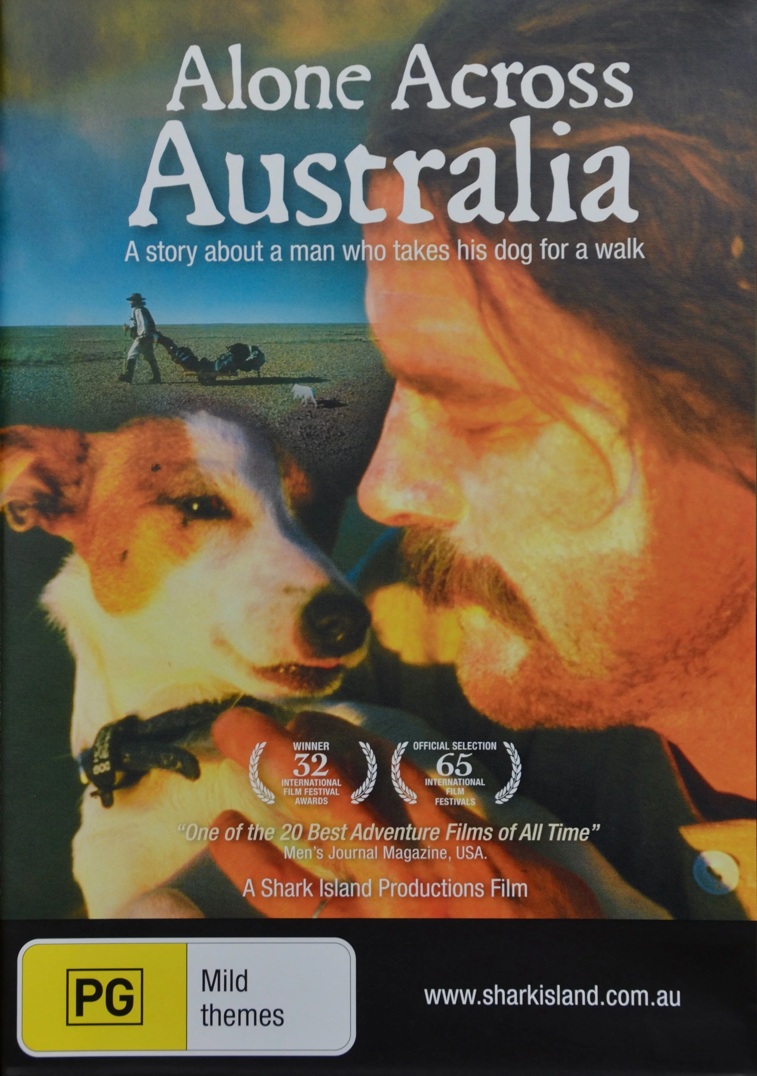 Signed DVD, 'Alone Across Australia'