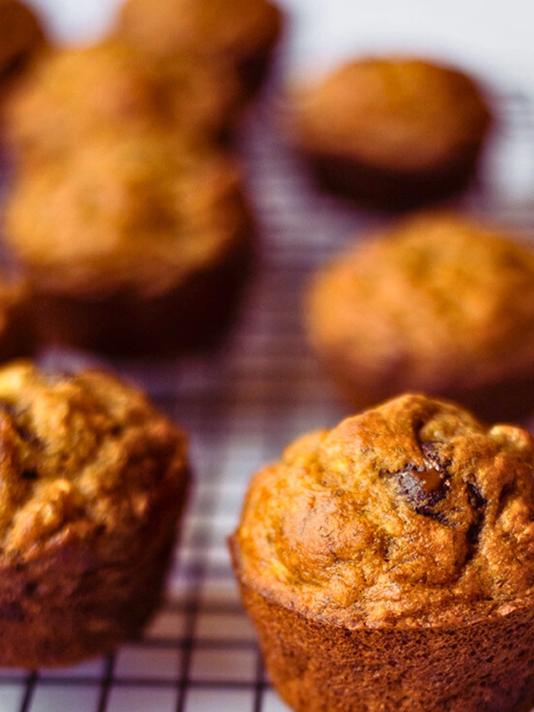 The Best Healthy Peanut Butter Banana Muffins (Flourless Recipe - aka Mighty Muffins!)