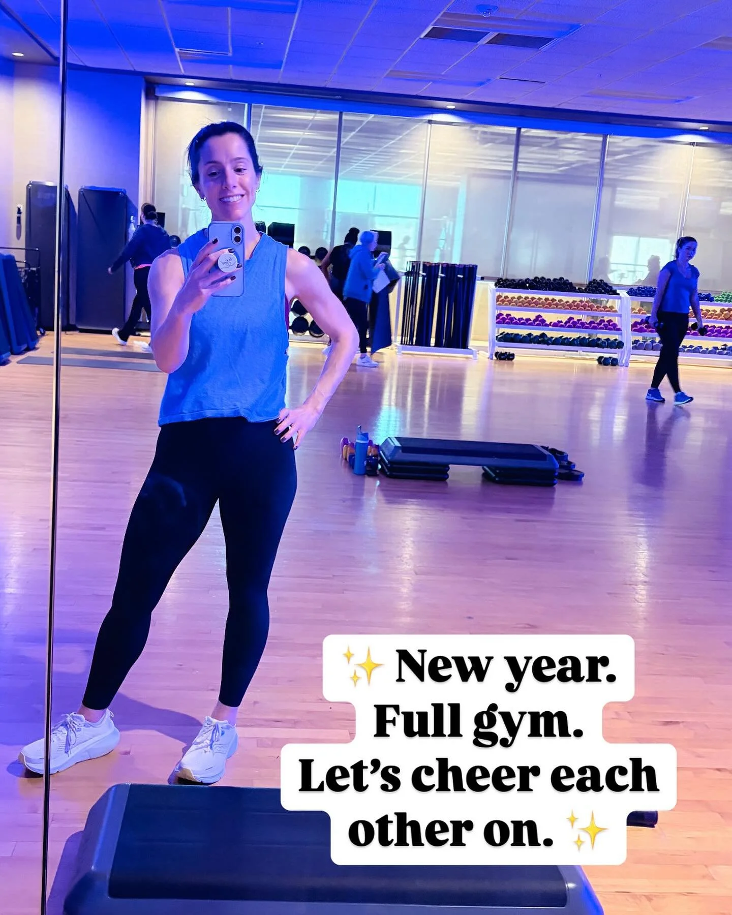 First gym day of 2026 ✔️
Yes, it was packed &mdash; and I loved it!

This time of year at the gym, it&rsquo;s easy to get annoyed &mdash; more people, less parking spots, more waiting&hellip;

But what if instead of being annoyed, we cheered each oth