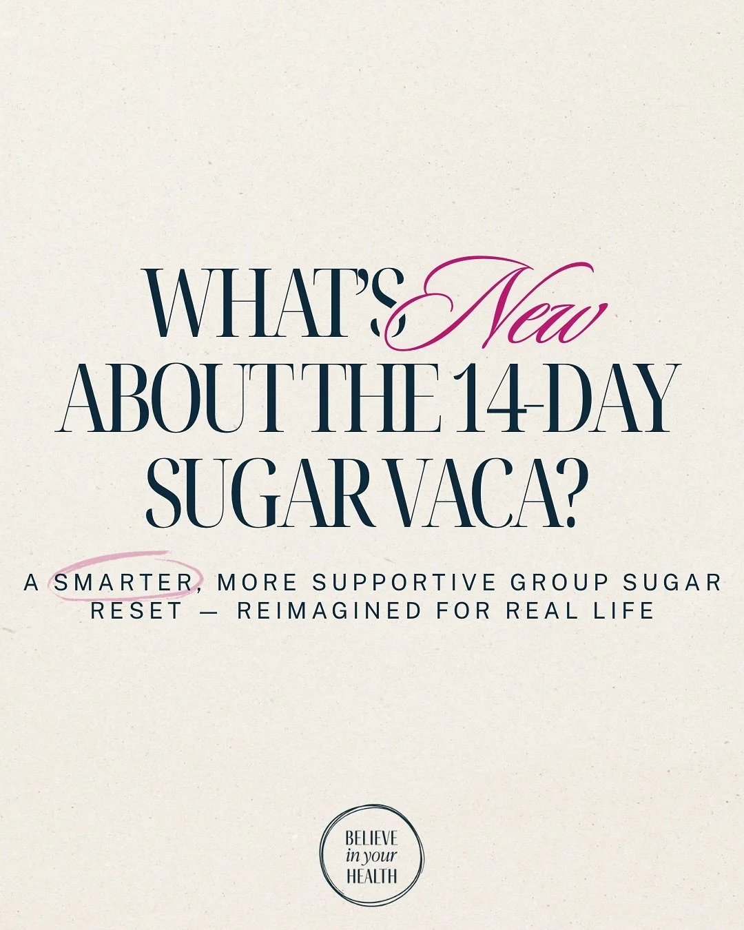 I asked in my stories the other day if you had any questions about the 14-Day Sugar Vaca &mdash; and a few of you said the same thing:
 🎙️&ldquo;I keep hearing you say it&rsquo;s different&hellip; but what exactly is different?&rdquo;

Here&rsquo;s 