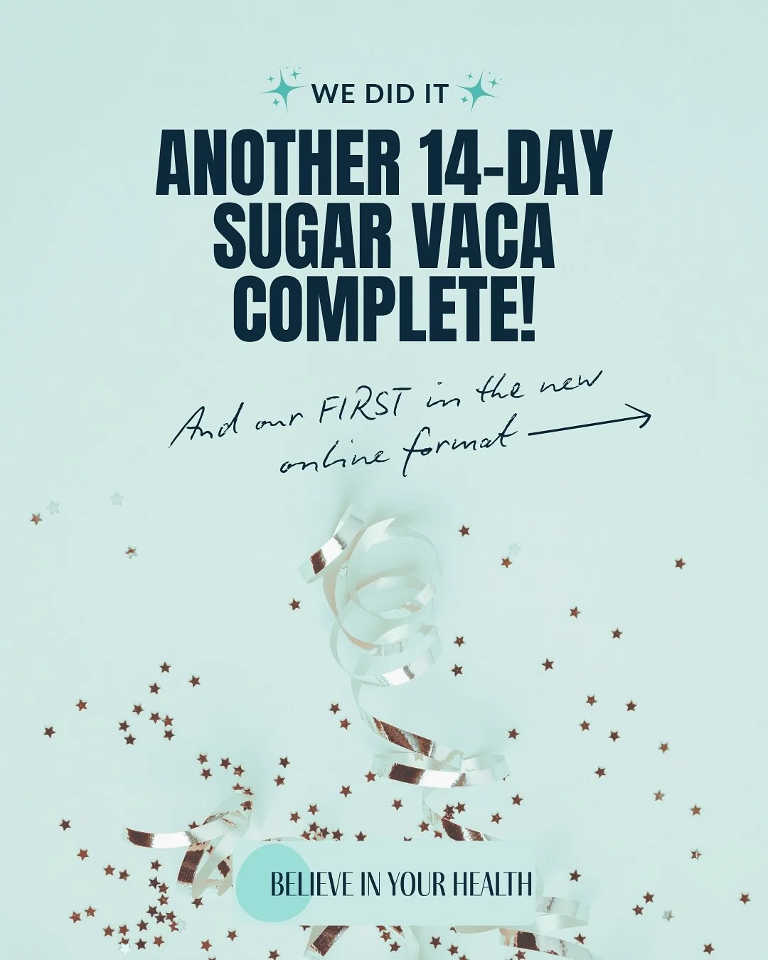 We just wrapped another 14-Day Sugar Vaca &mdash; and this one was EXTRA!! ❤️&zwj;🔥

It was our very 1st round hosted inside the new online course format! 💻✨ (a dream of mine for the past 3+ years!)

What used to live in a couple of emails, Zoom an