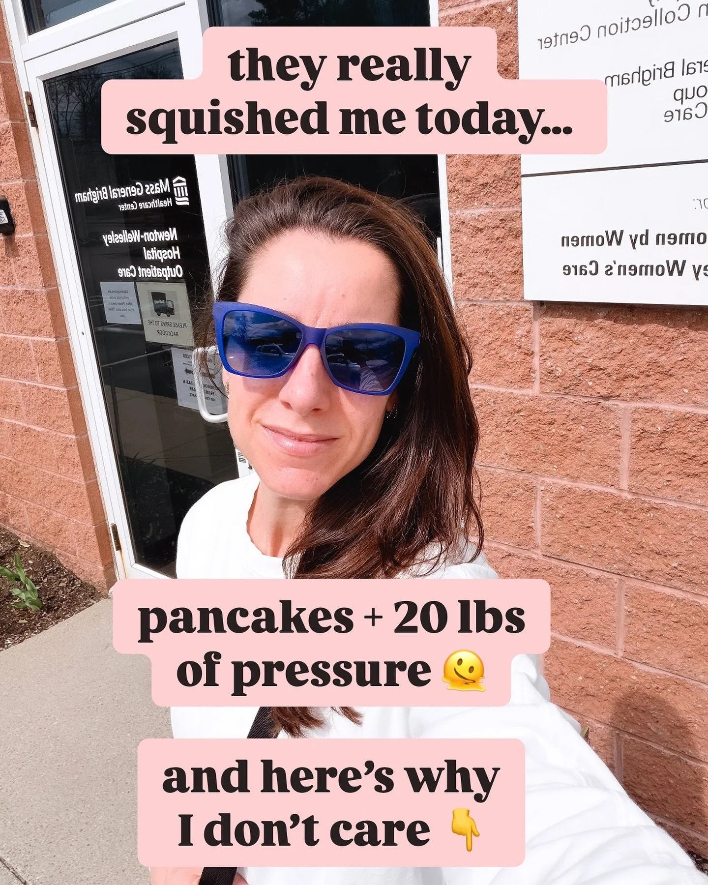 Today I got my mammogram 💕 and yeah, it wasn&rsquo;t comfy!

But those few minutes of discomfort?
I&rsquo;ll take it. Every single time!

As a health coach, I would not be doing my job if I didn&rsquo;t remind you of this:

💪 preventative care matt