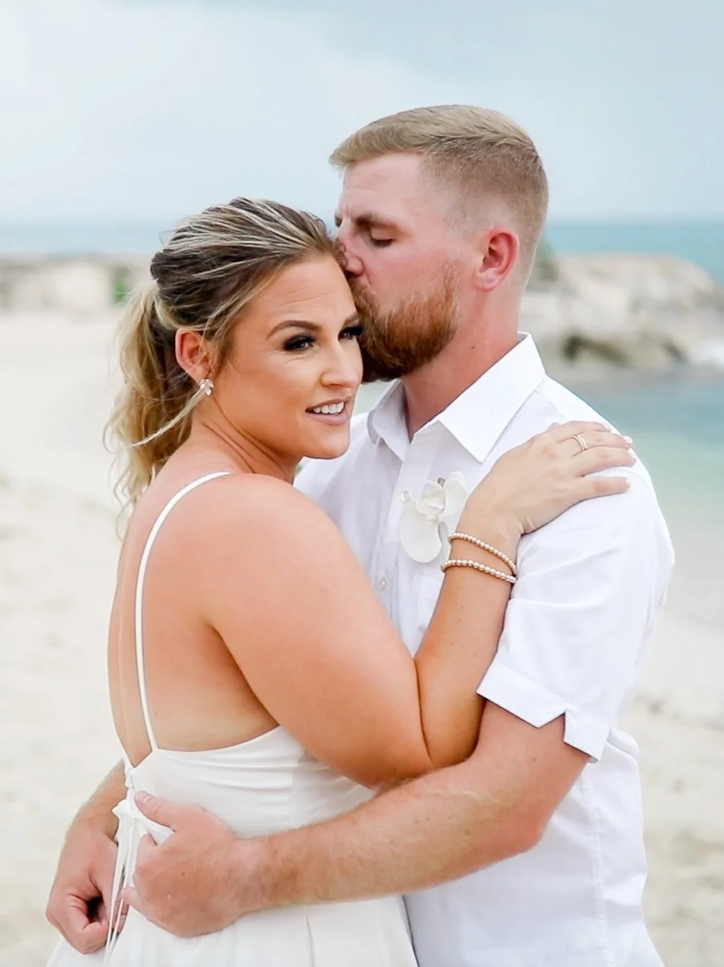 Rainy Destination Wedding at Secrets Wild Orchid, Montego Bay, Jamaica