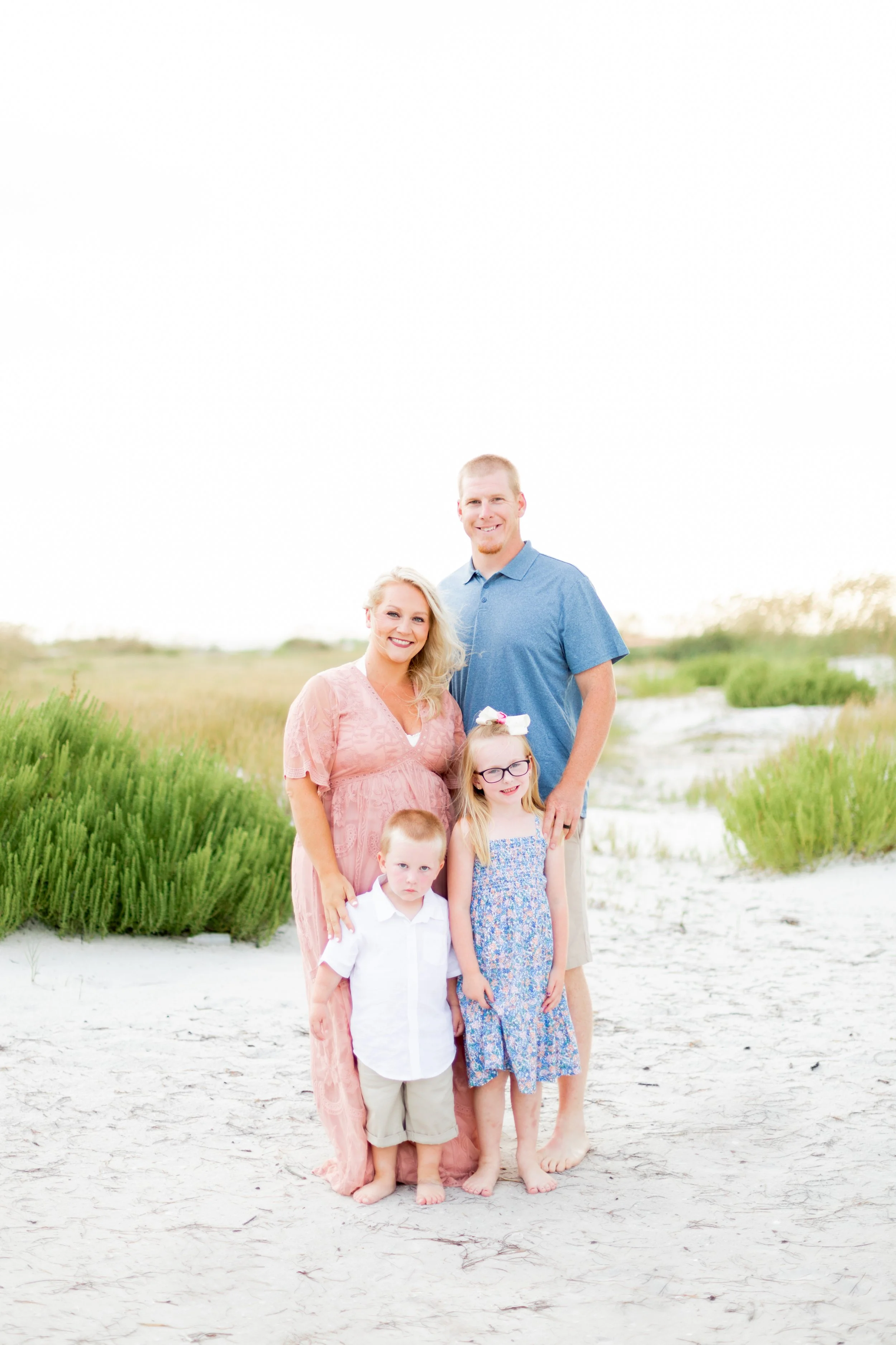 Small Family Session at Bean Point, Anna Maria Island, Florida