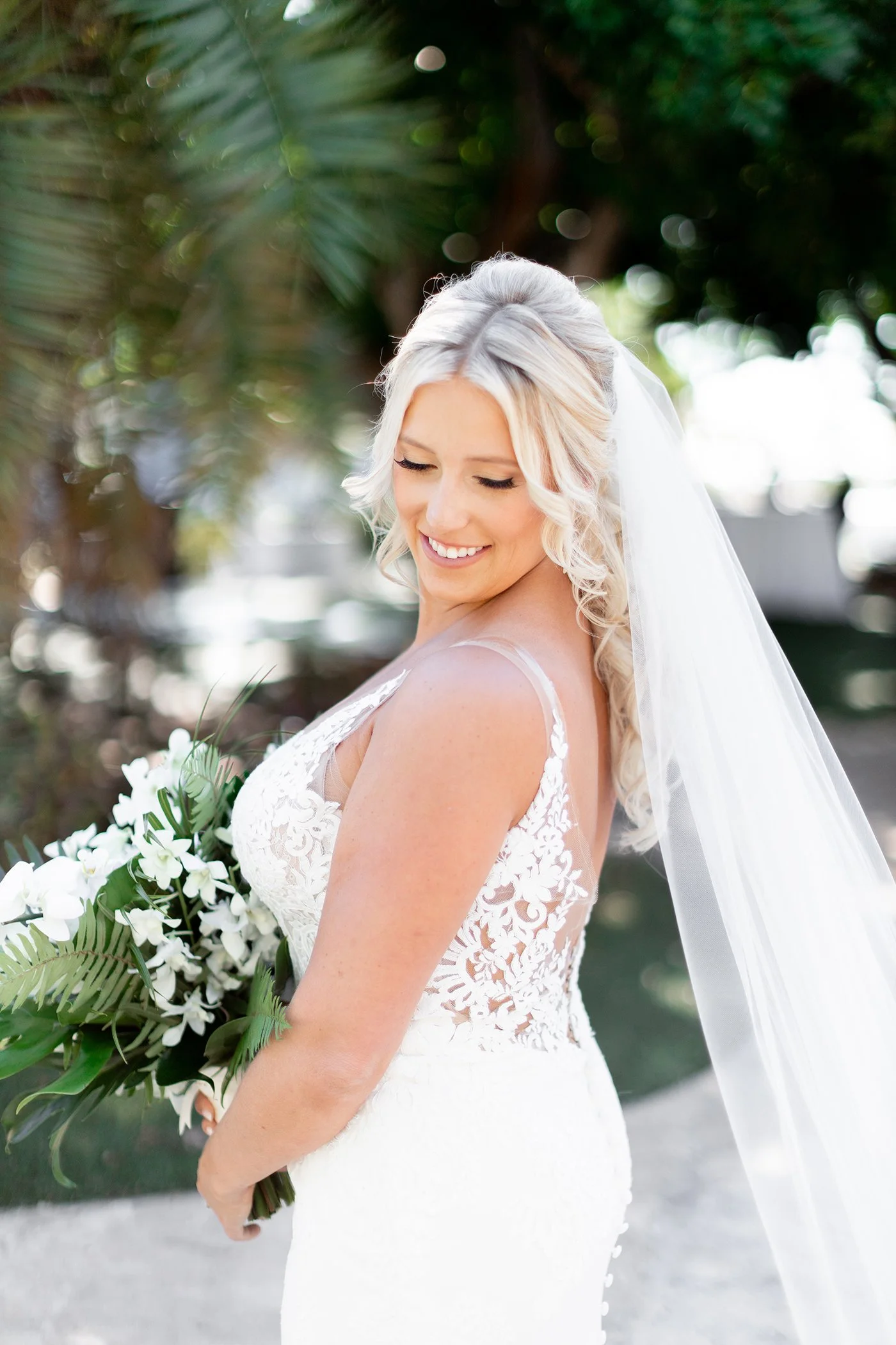 Tropical Romantic Fall Wedding at PostCard Inn on the Beach, St Pete Beach, Florida