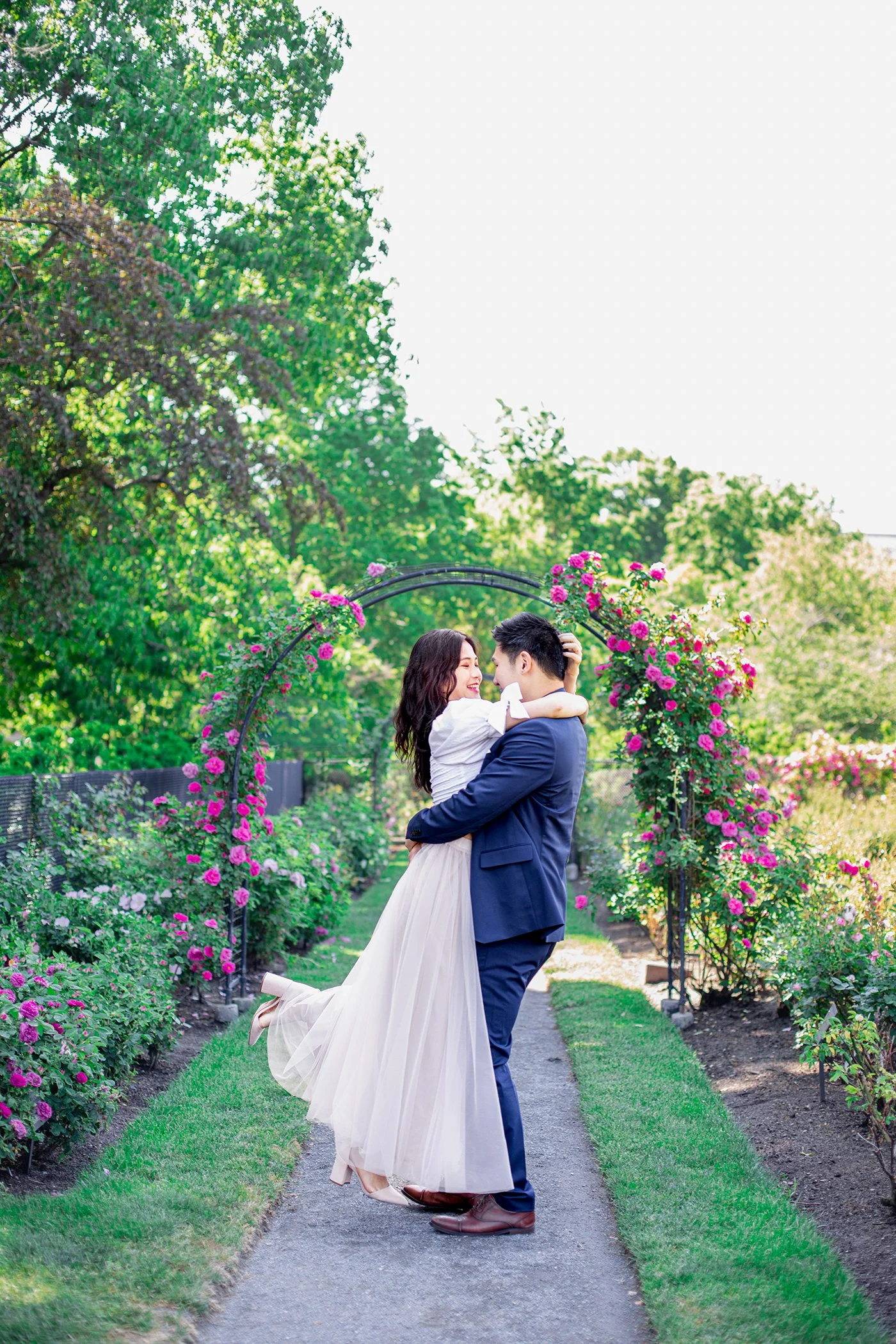 Urban Garden Engagement Session, Boston, Massachusetts