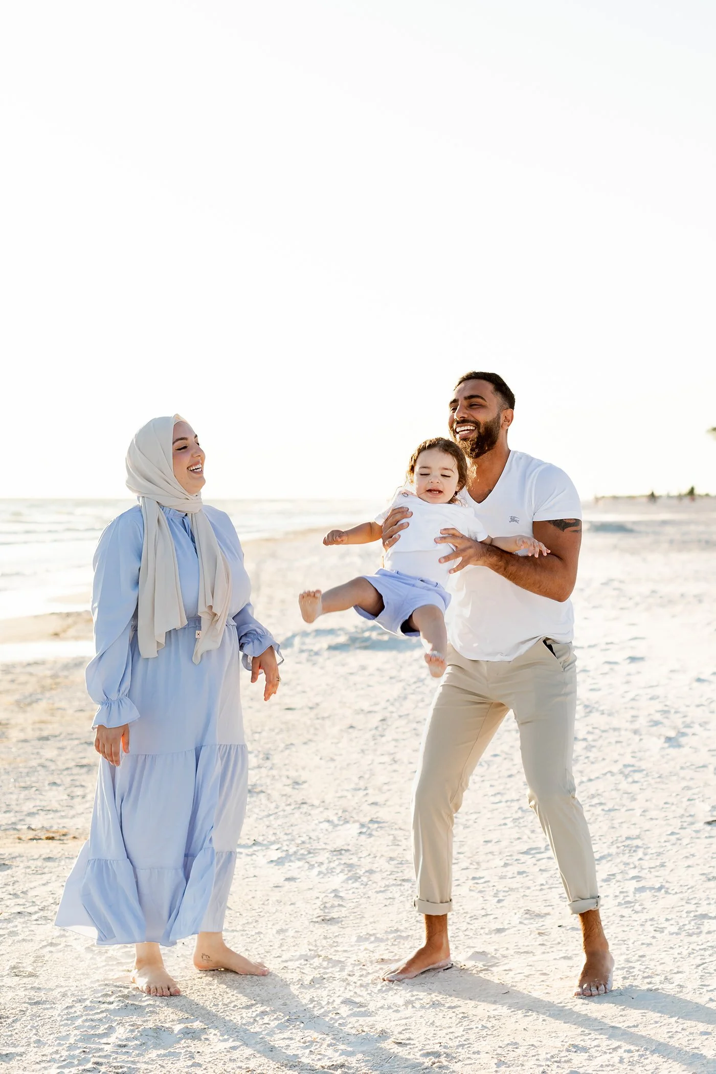 Candid Family Sunset Session, Anna Maria Island, Florida