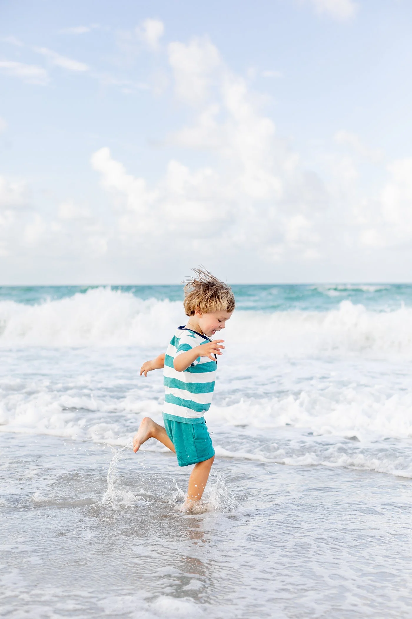 Annual Morning Family Beach Session at Hidden Cove, Anna Maria Island, Florida