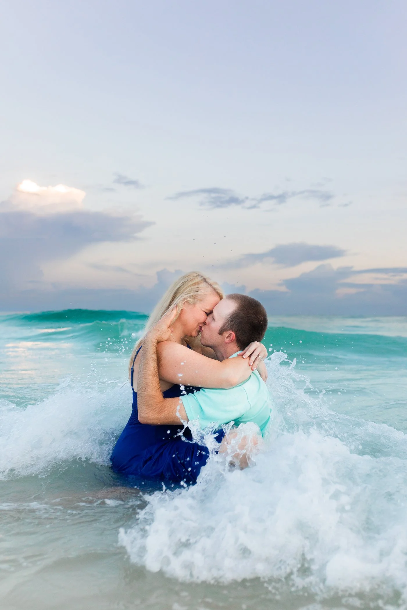 Emerald Coast Beach Engagement Session at Henderson Beach State Park, Destin, Florida