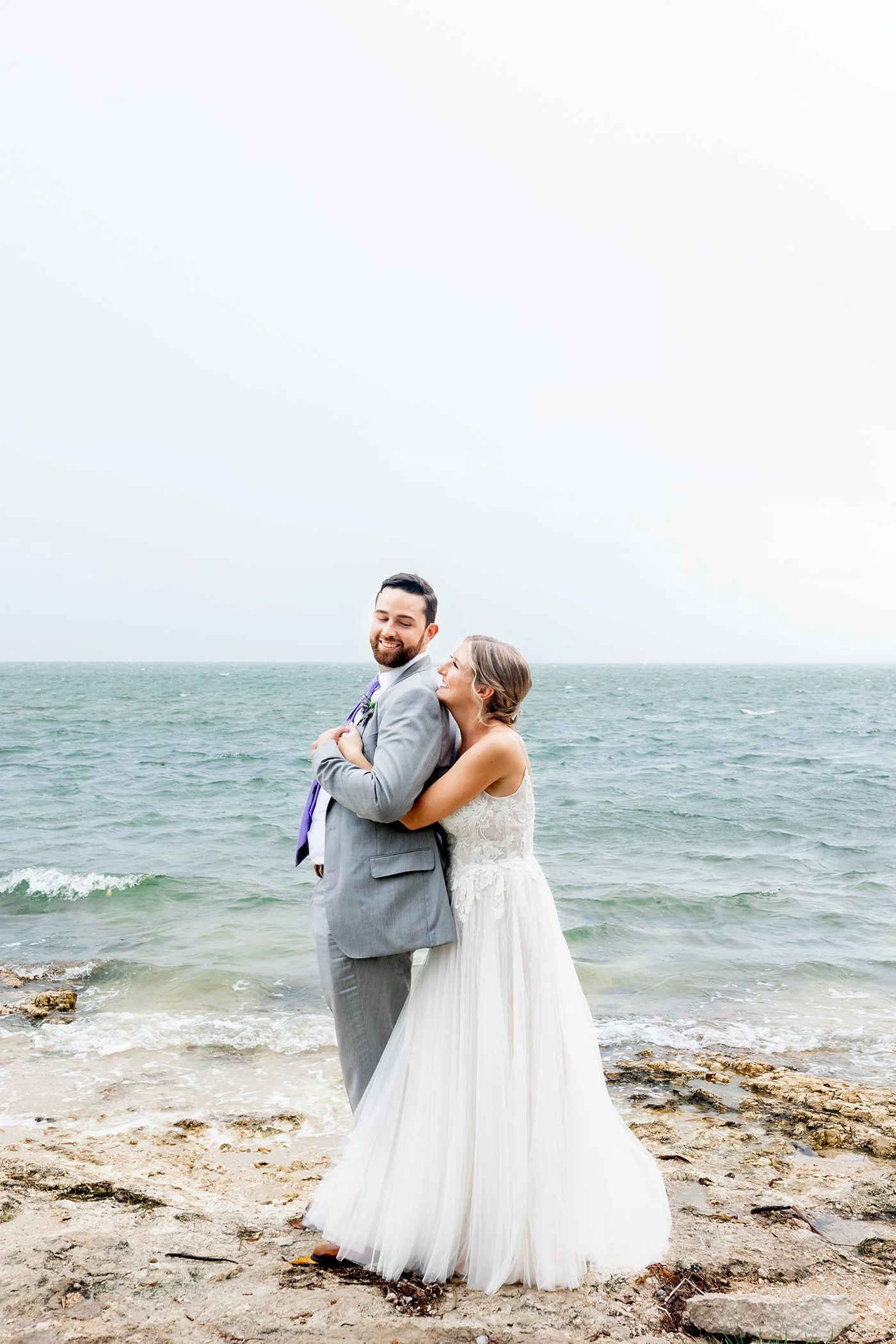 A Rainy, Waterside Wedding at The Rusty Pelican, Tampa, Florida