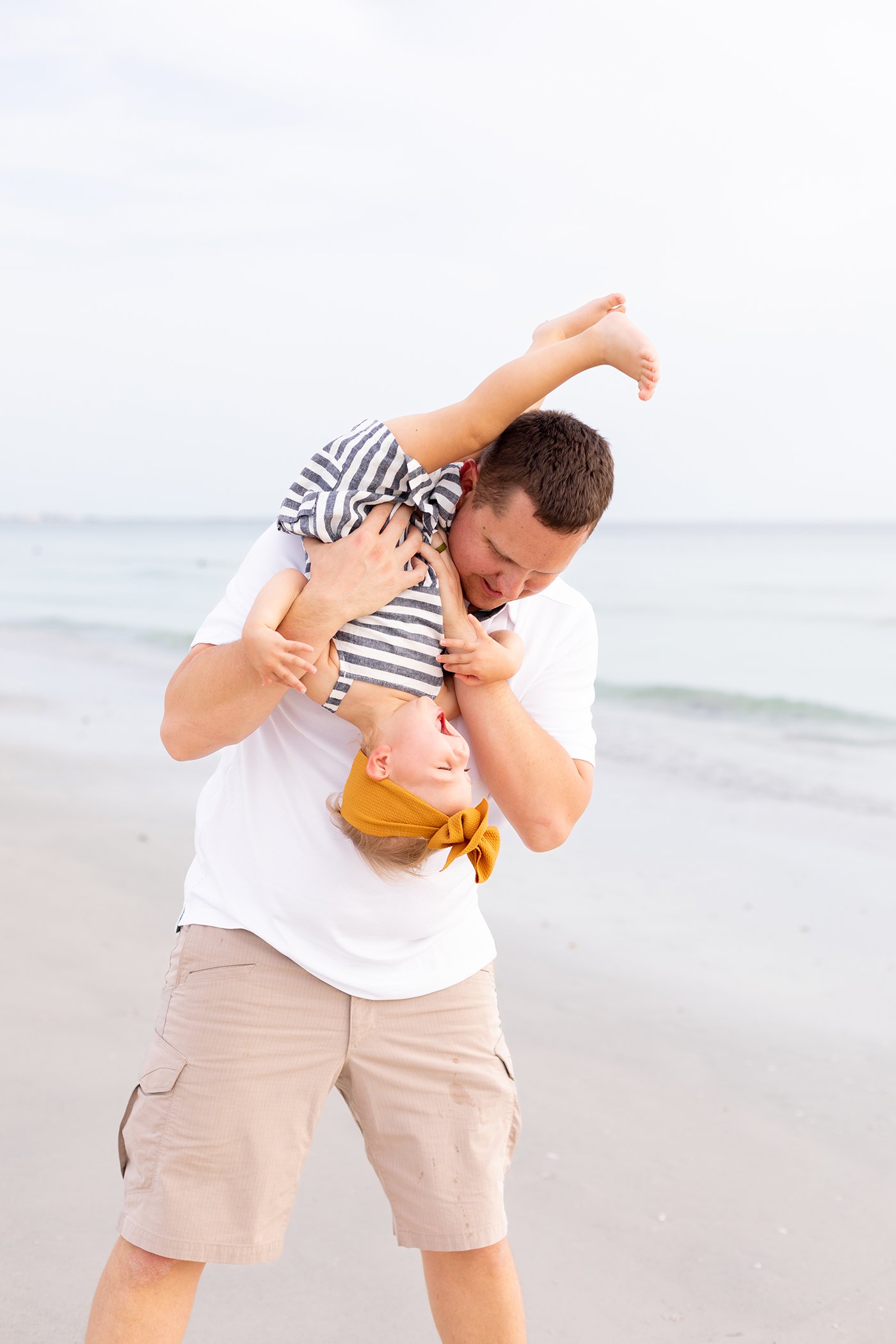 Beach Family Session at Sunset Beach, Treasure Island, Florida