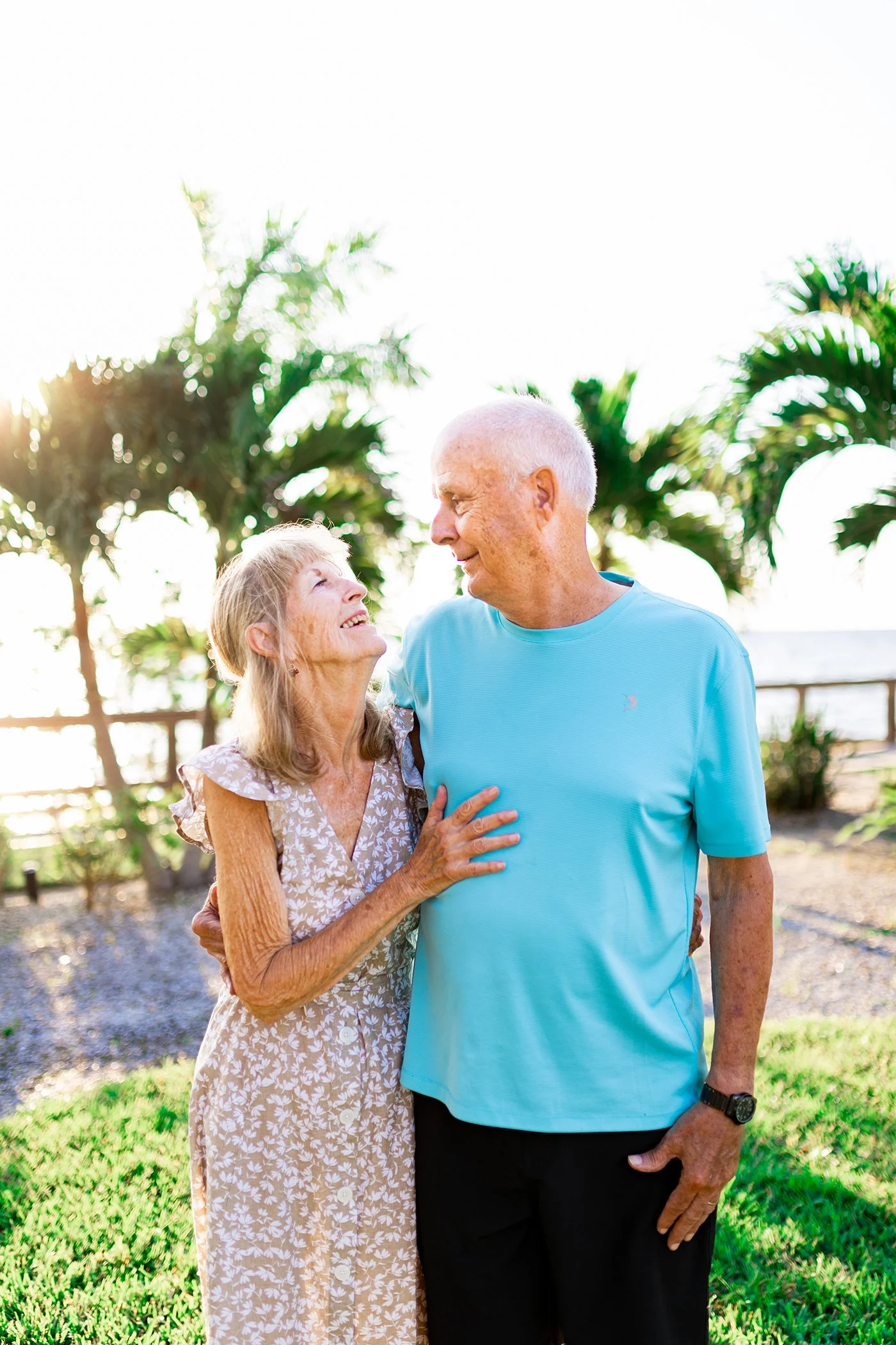 Golden Hour Extended Family Session in Ruskin, Florida