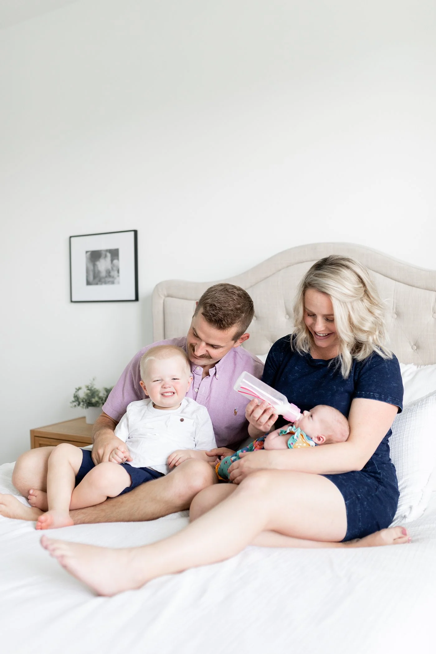 In-Home Family Newborn MINI Session in Riverview, Florida