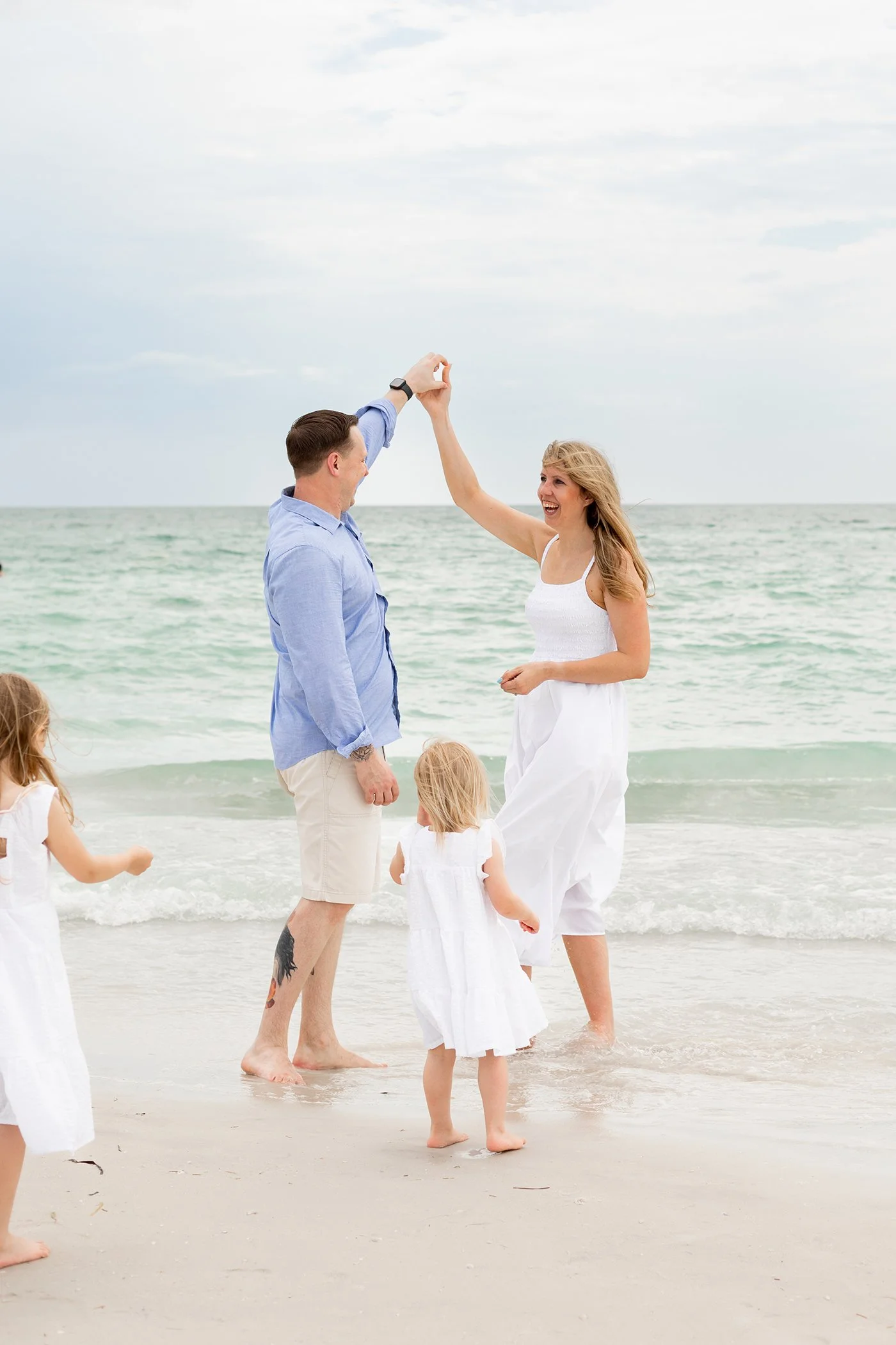 Extended Family Beach Session at the Sandpearl Resort in Clearwater, Florida