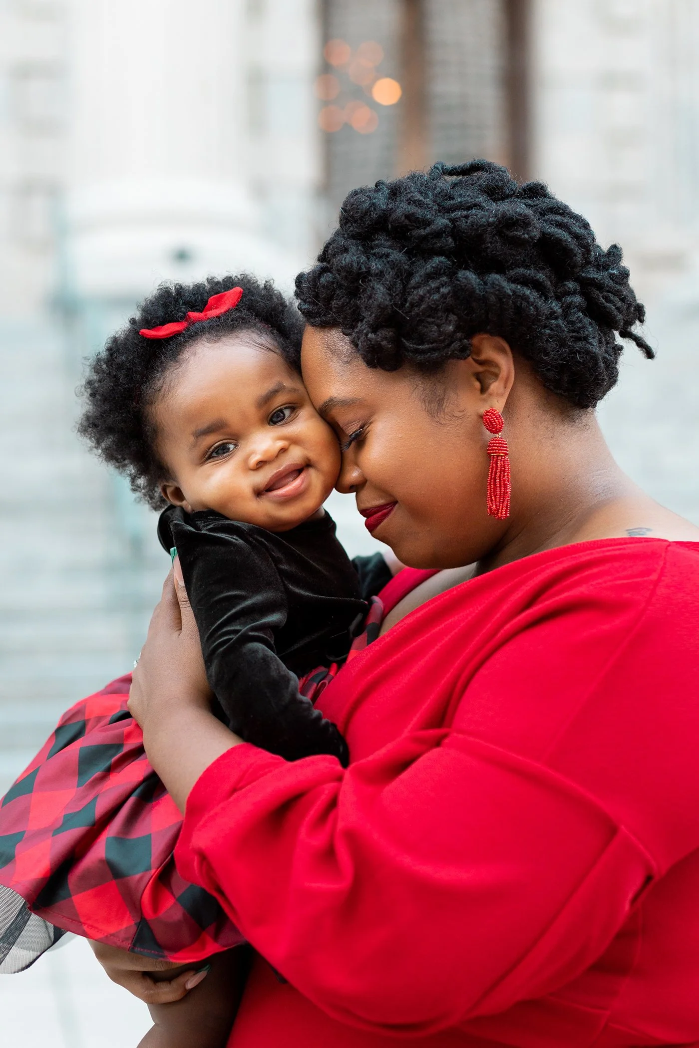 Family Holiday Mini Session, Downtown Tampa, Florida