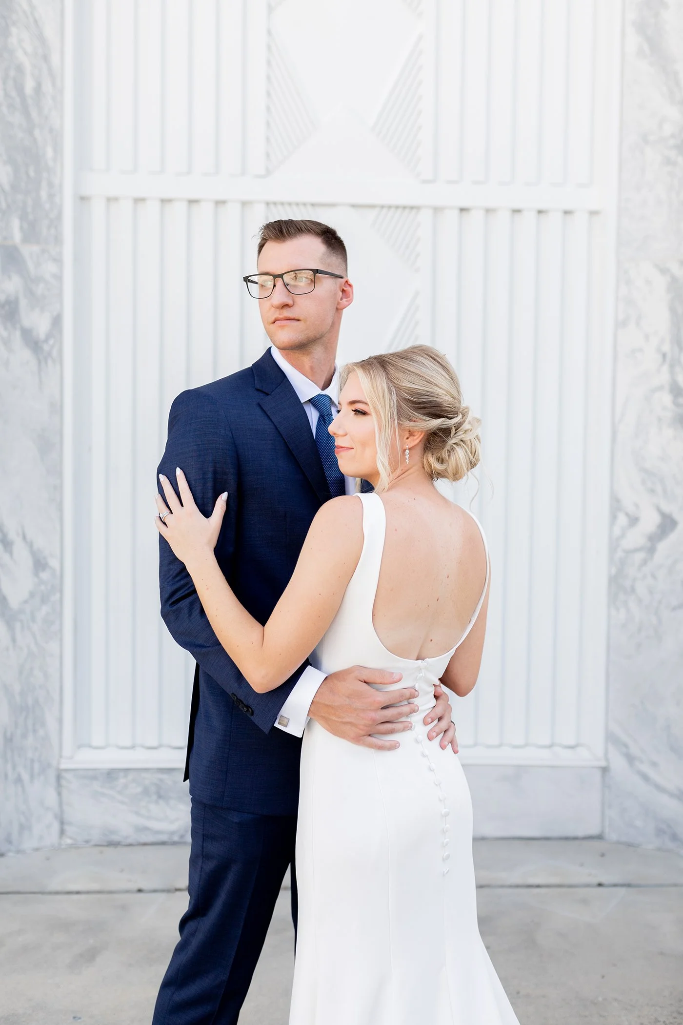 Military Elopement at the Hillsborough County Courthouses in Downtown Tampa, Florida