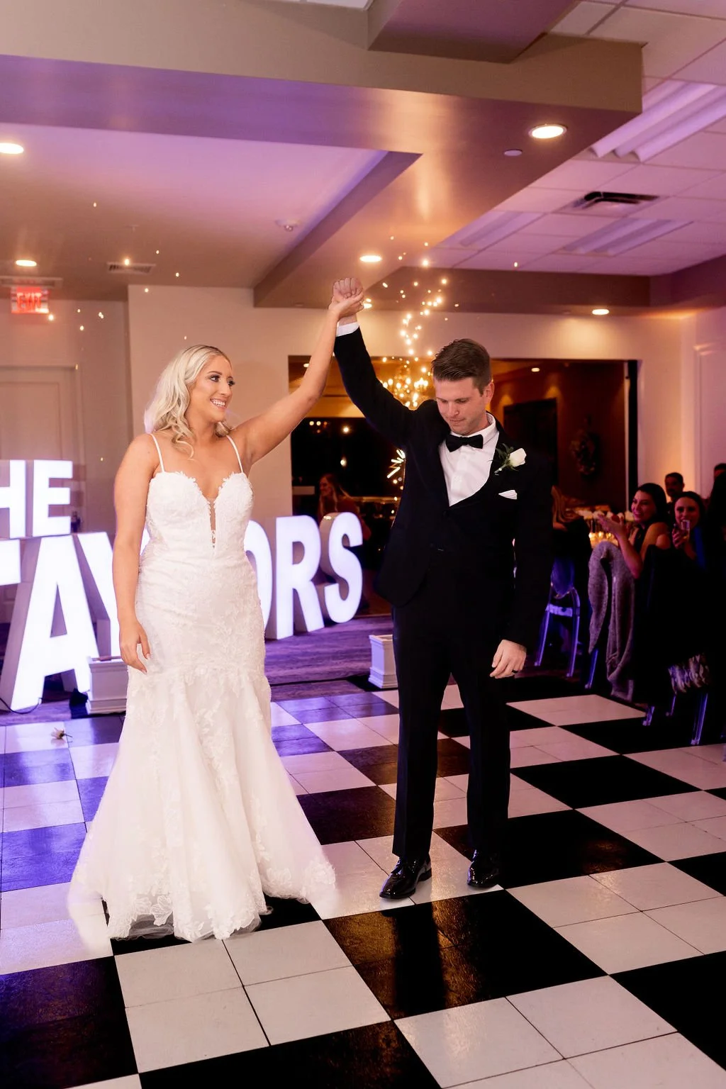 Windy Black Tie Rooftop Wedding at Hotel Zamora, St Petersburg, Florida