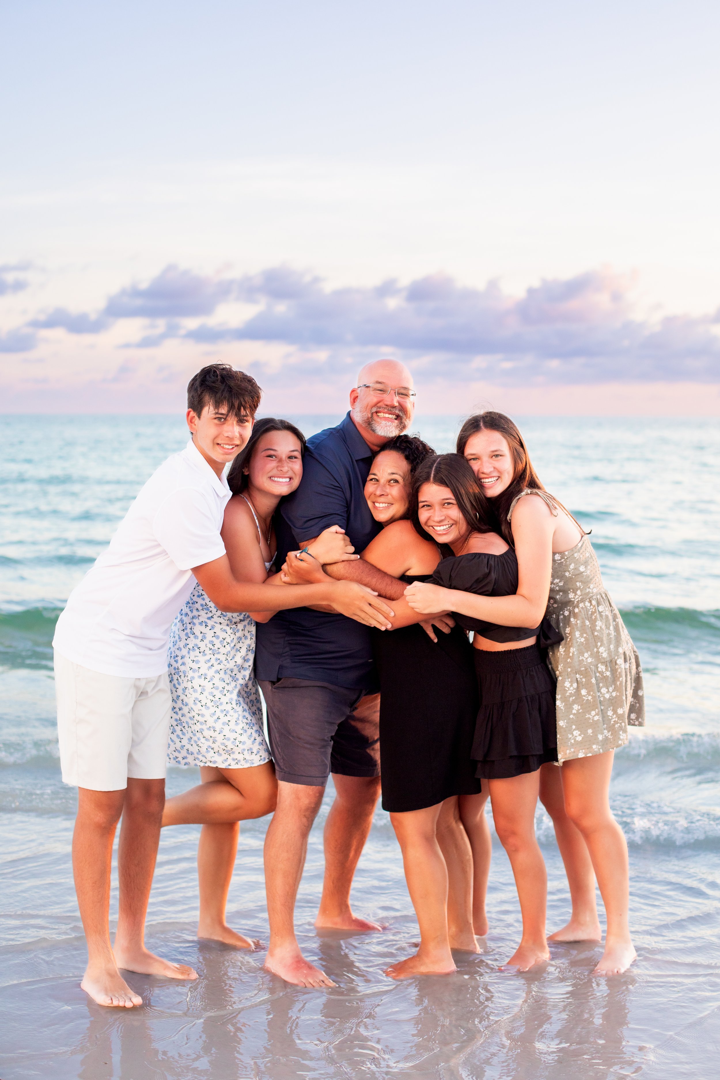 Siesta Key Florida Family Mini Sunset Session