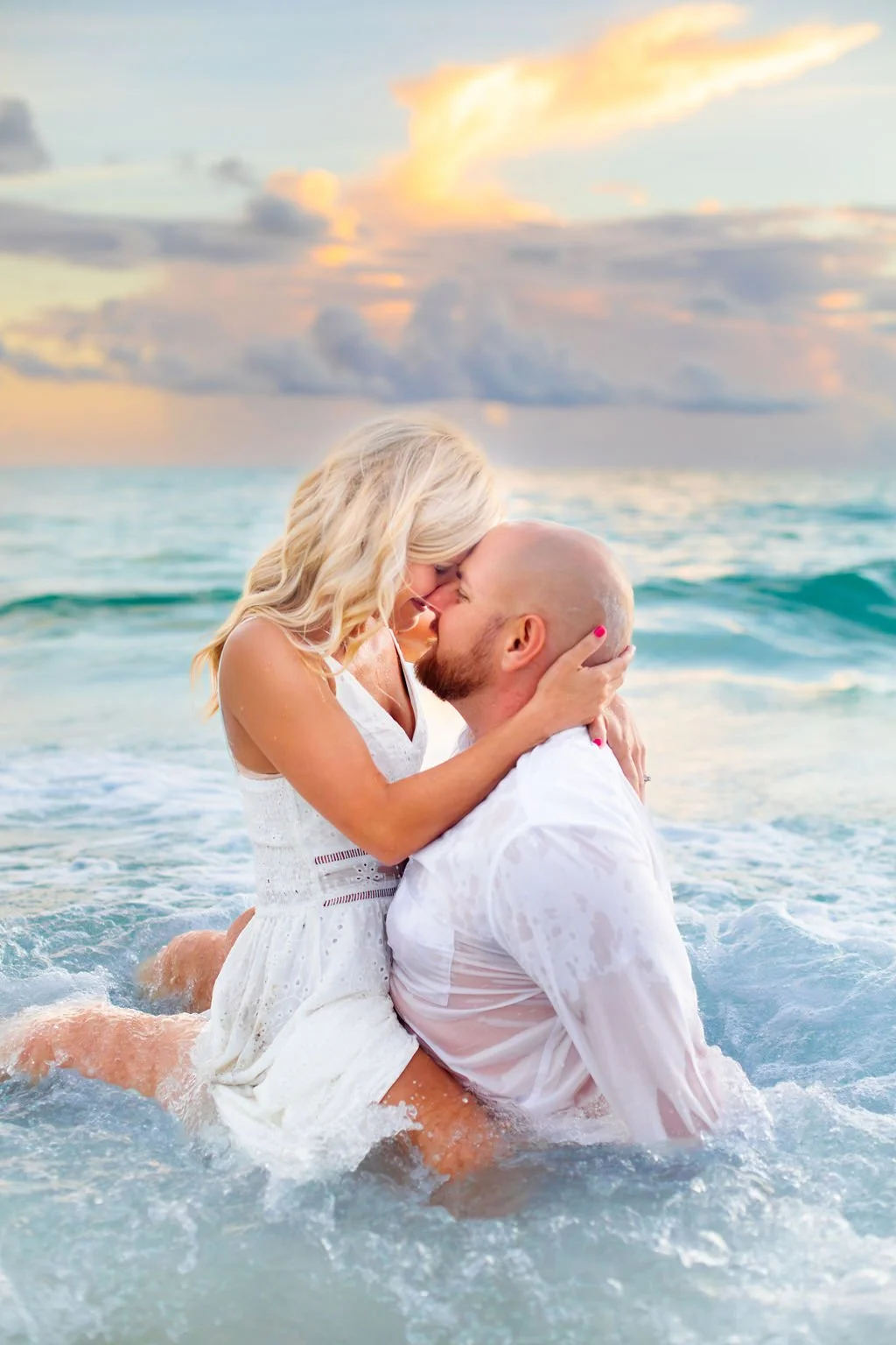 Spicy and Playful Beer Can Island Sunset Session on Longboat Key, Florida