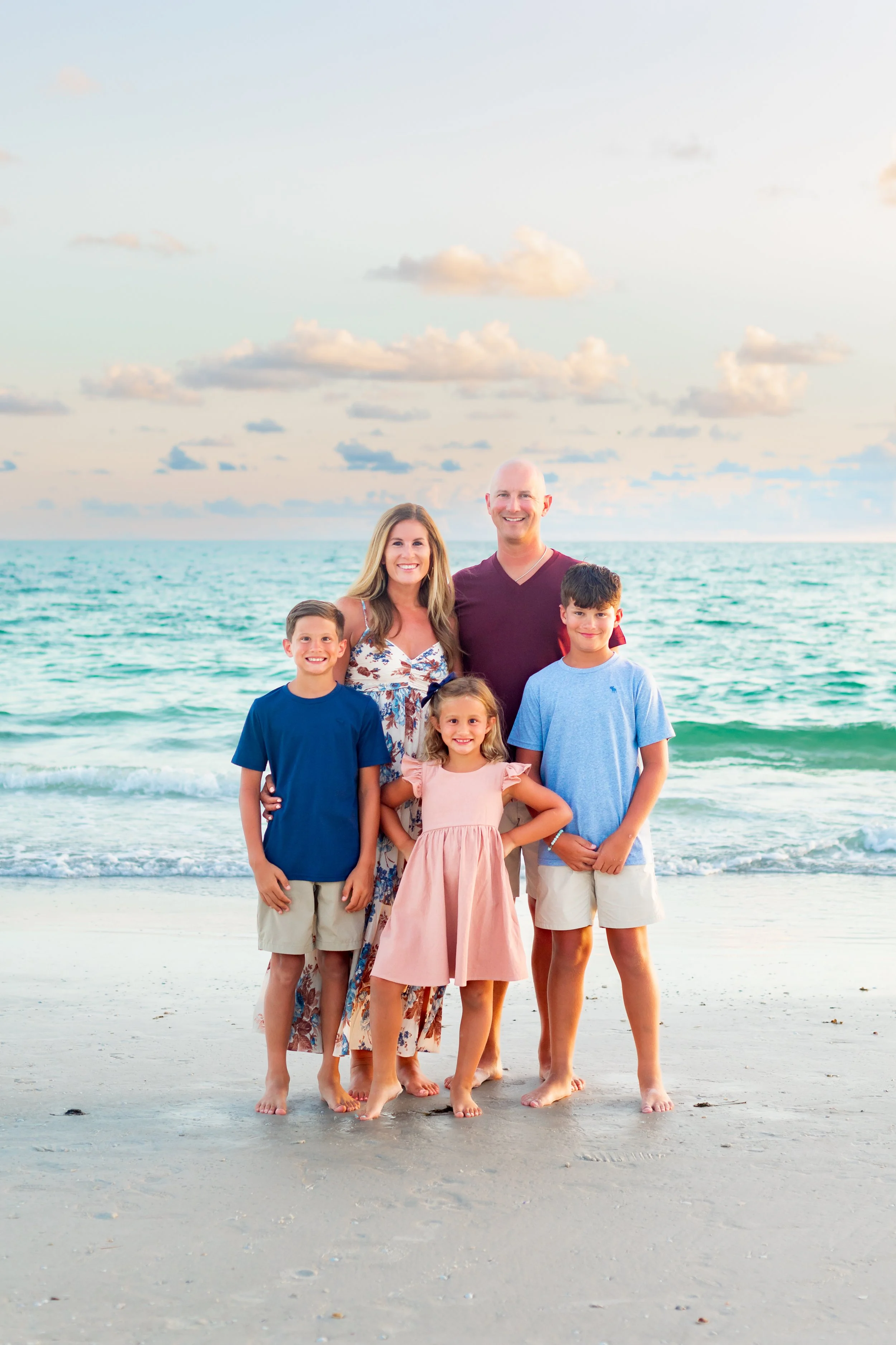 Bean Point Mini Session on Anna Maria Island, Florida