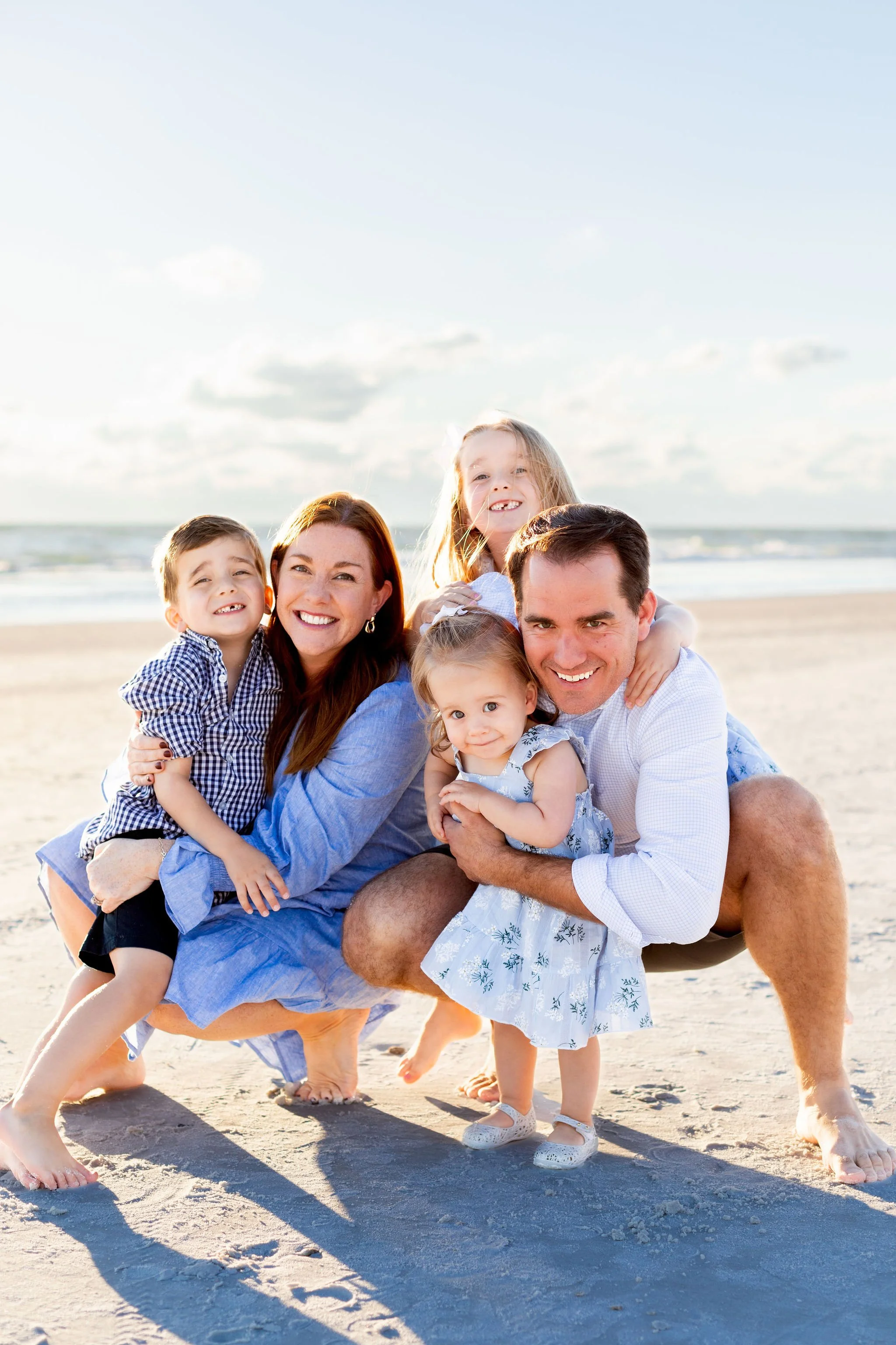 Extended Family Beach Photography Session on Anna Maria Island, Florida