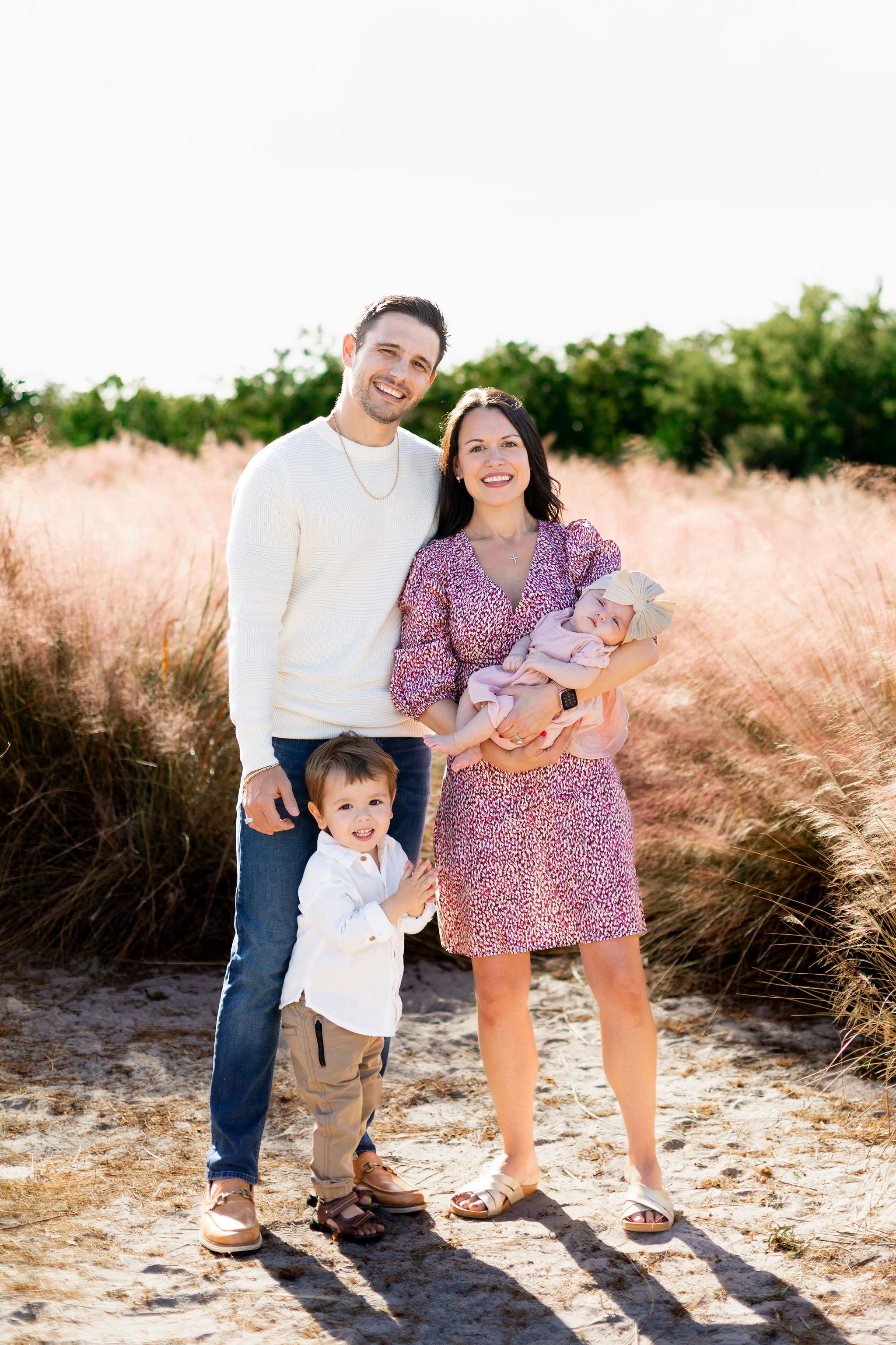 Annual Fall Family Mini Session at Cypress Point Park in Tampa, Florida
