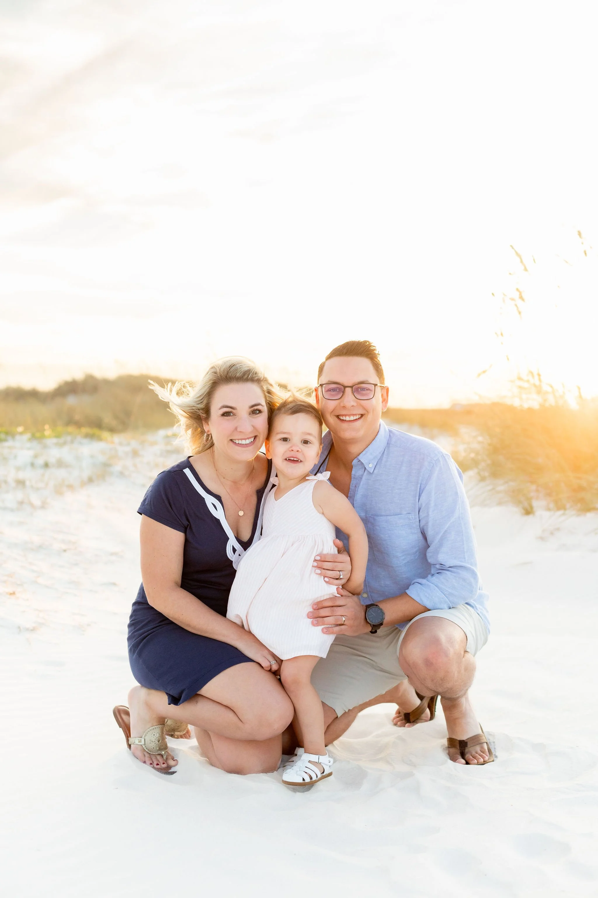 Bean Point Family Mini Session on Anna Maria Island, Florida