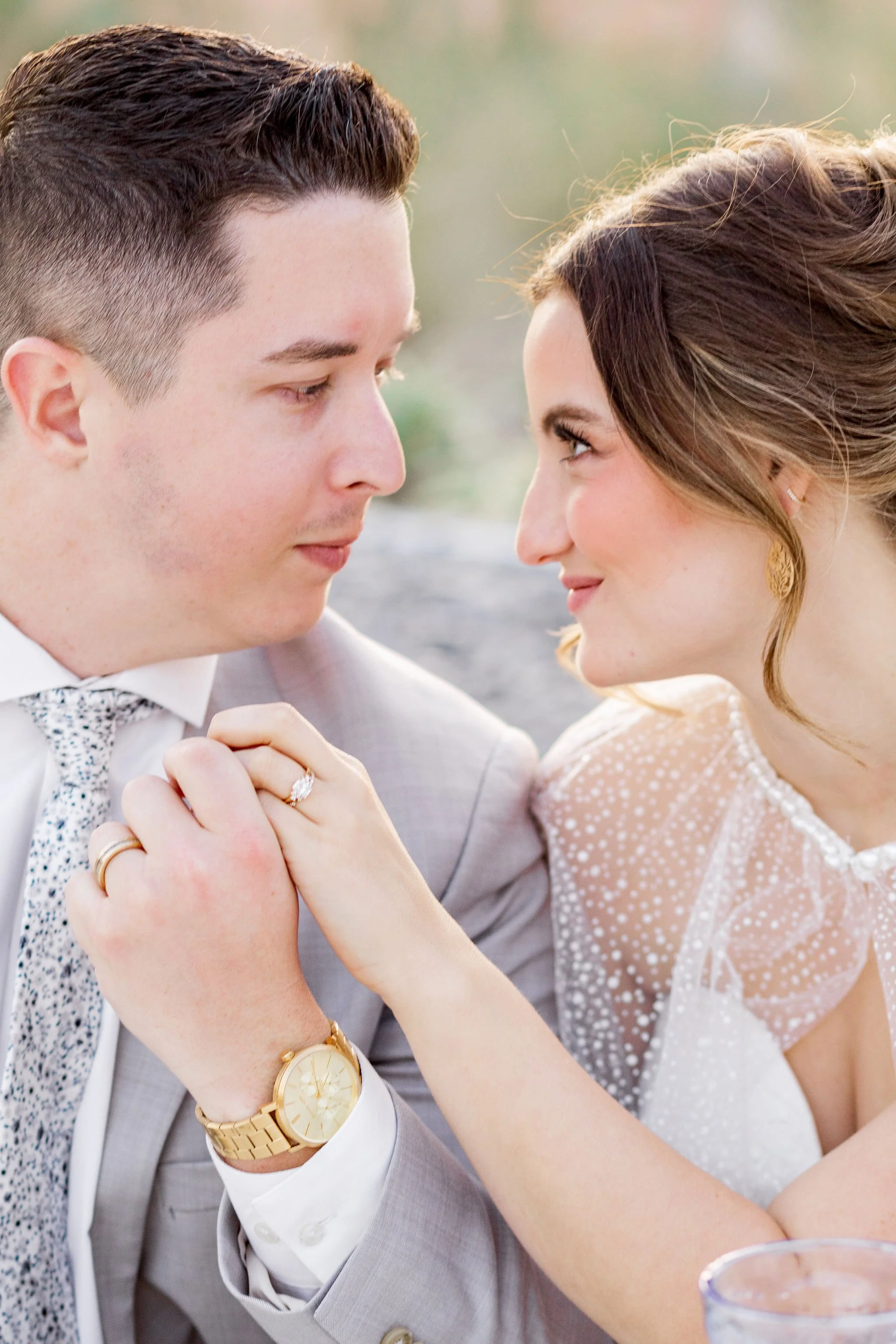 Orange-Hued Winter Wedding at The Eden in Riverview, Florida